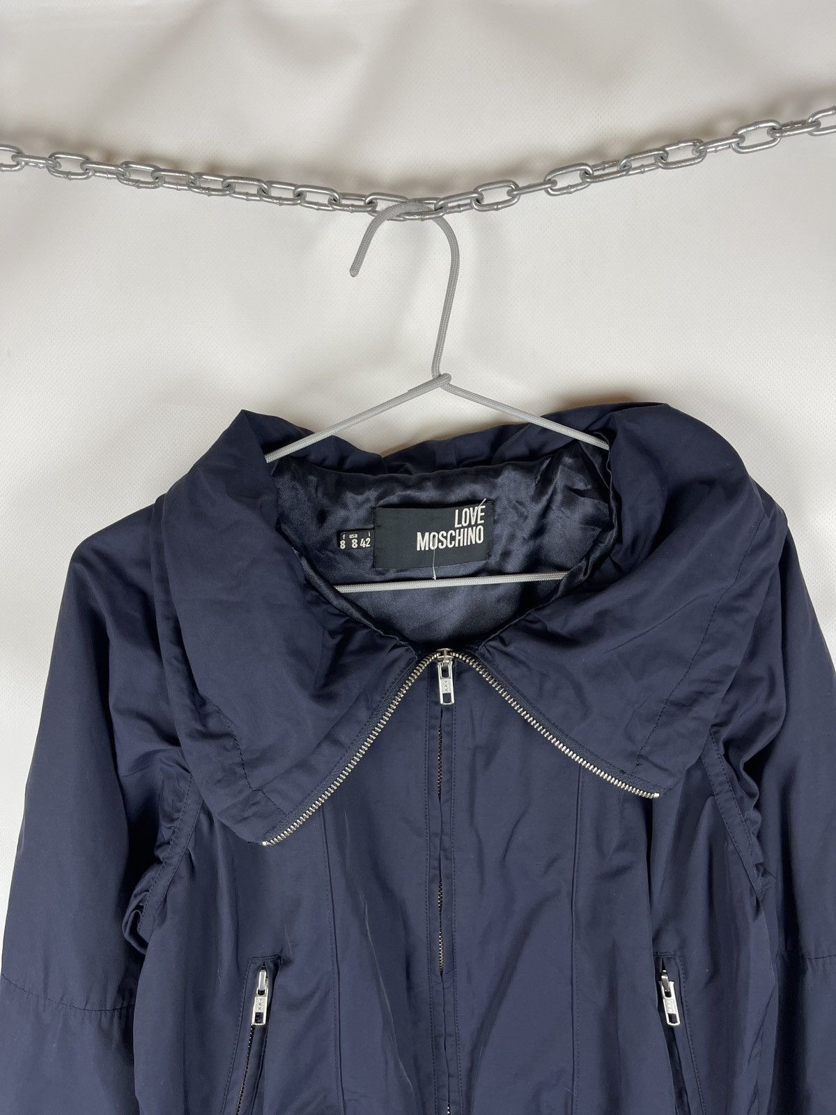 Moschino Love Moschino nylon full zip jacket slim Size M / US 6-8 / IT 42-44 - 6 Thumbnail