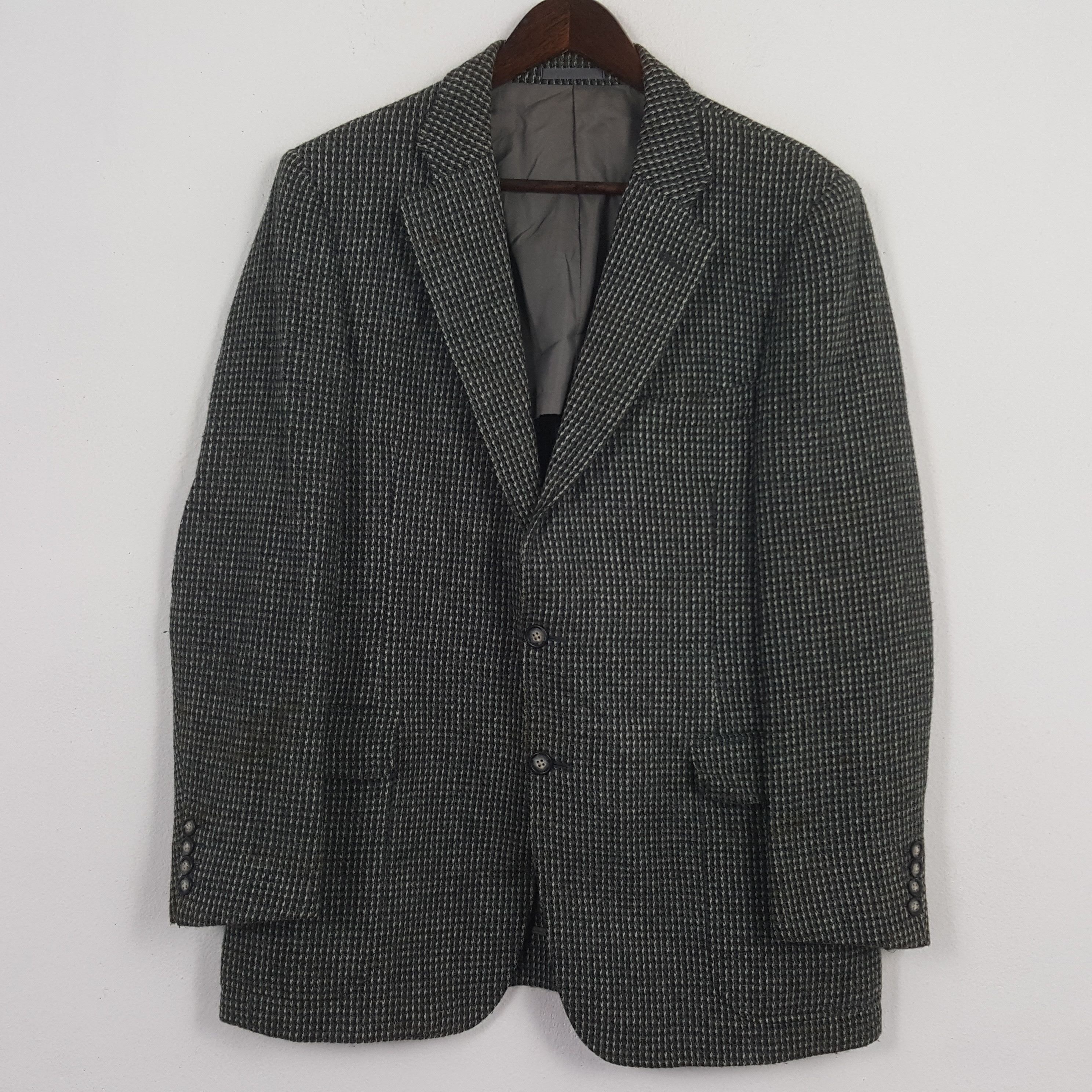 Burberry Vintage Burberrys Striped Blazer Coat Size US M / EU 48-50 / 2 - 1 Thumbnail