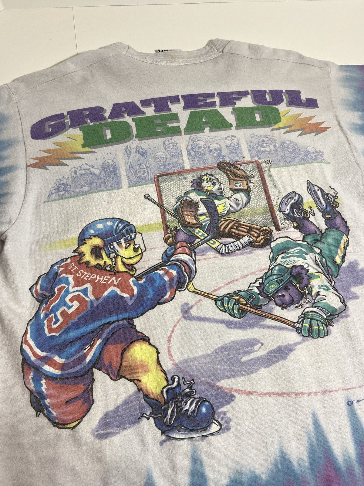 Grateful Dead 1994 Grateful Dead Steal Your Faceoff T-Shirt Size US L / EU 52-54 / 3 - 4 Thumbnail