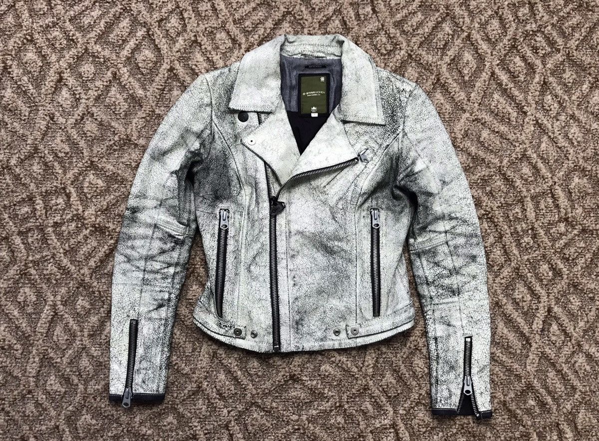 G-Star G Star Raw Chopper Leather jacket Size S / US 4 / IT 40 - 12 Thumbnail