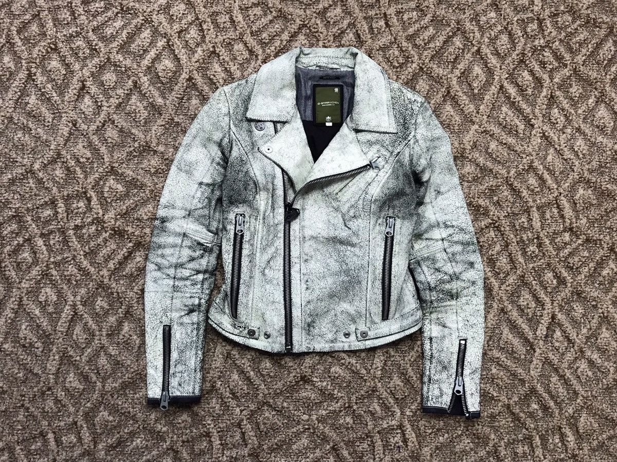 G-Star G Star Raw Chopper Leather jacket Size S / US 4 / IT 40 - 2 Thumbnail