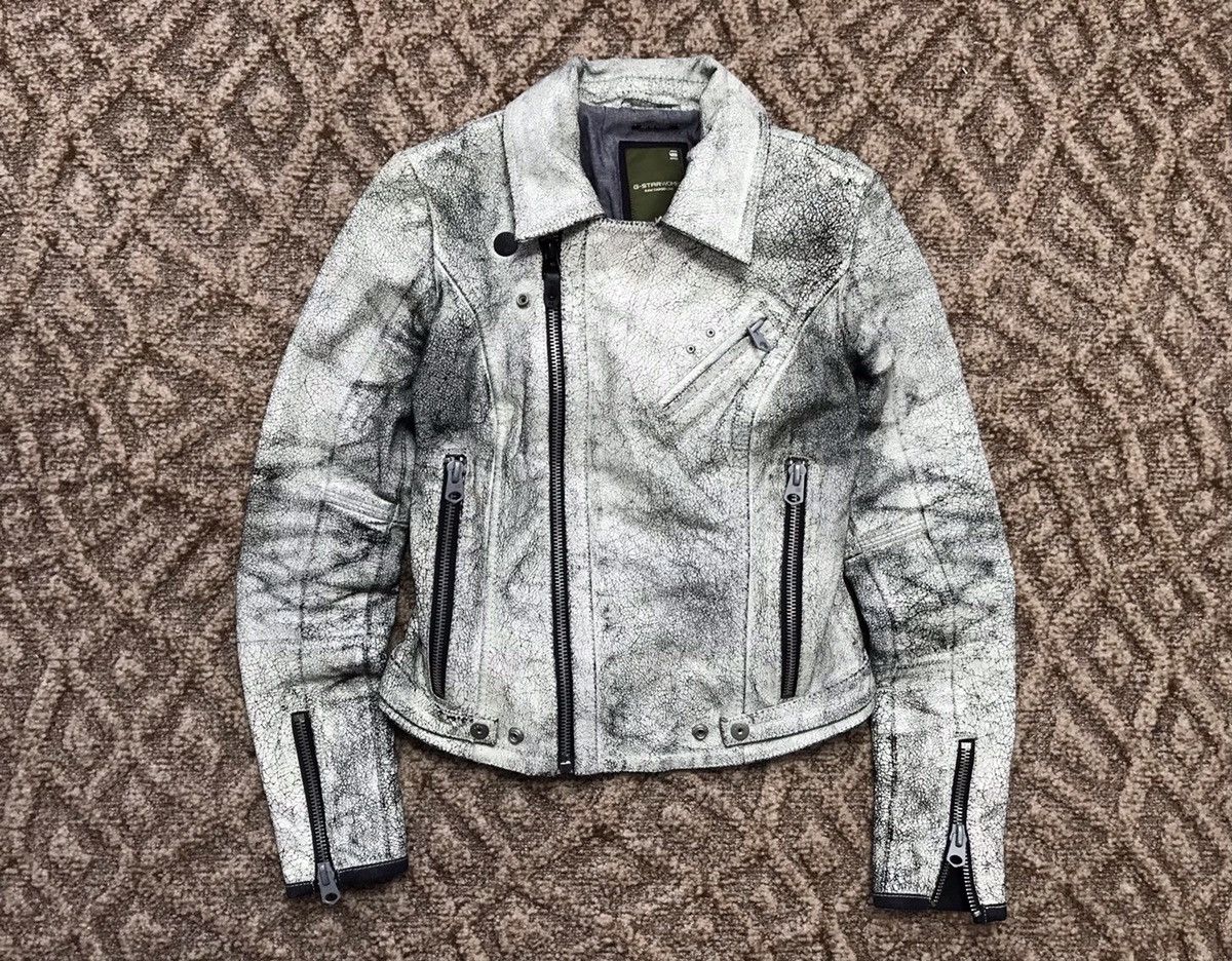 G-Star G Star Raw Chopper Leather jacket Size S / US 4 / IT 40 - 9 Thumbnail