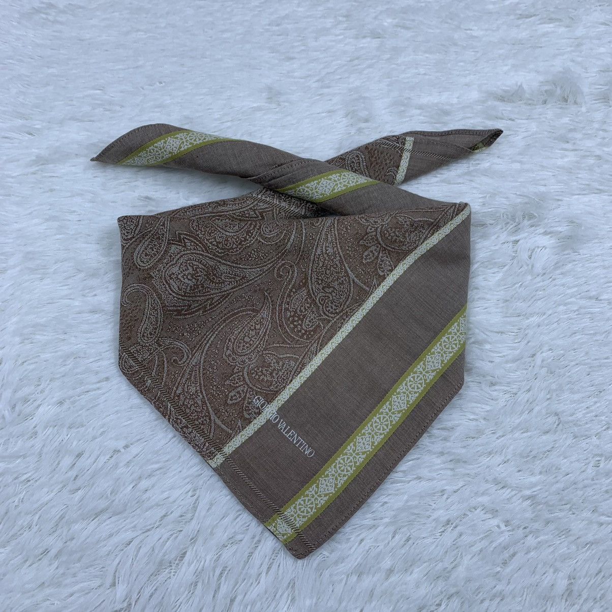 Valentino GIORGIO VALENTINO pocket square handkerchief handky Size ONE SIZE - 1 Thumbnail