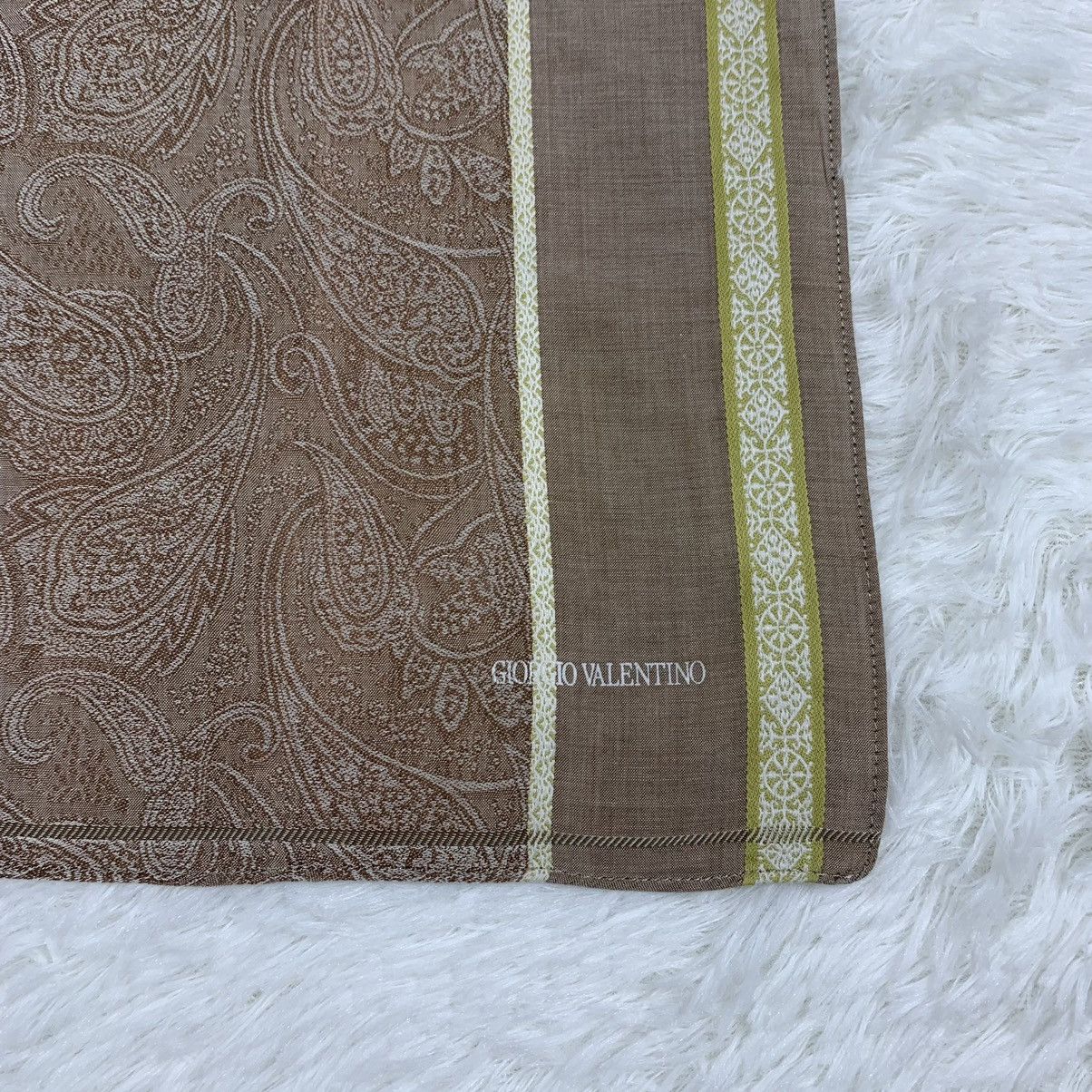 Valentino GIORGIO VALENTINO pocket square handkerchief handky Size ONE SIZE - 6 Thumbnail