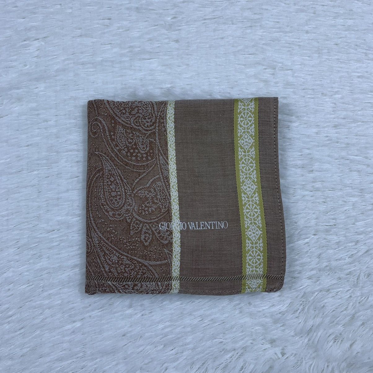 Valentino GIORGIO VALENTINO pocket square handkerchief handky Size ONE SIZE - 3 Thumbnail