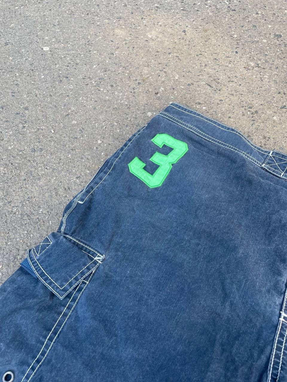 Ralph Lauren × Vintage Vintage Ralph Lauren swimming shorts trunks faded blue Size US 32 / EU 48 - 3 Thumbnail
