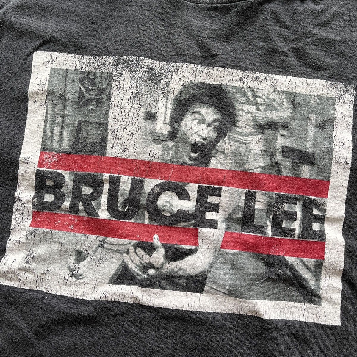 Vintage Vintage Y2K Bruce Lee Enter The Dragon TShirt Size US M / EU 48-50 / 2 - 7 Thumbnail