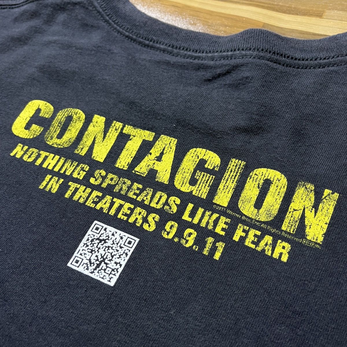 Warner Bros COVID19 Outbreak Contagion Pandemic Warner Bros Movie TShirt Size US L / EU 52-54 / 3 - 12 Thumbnail