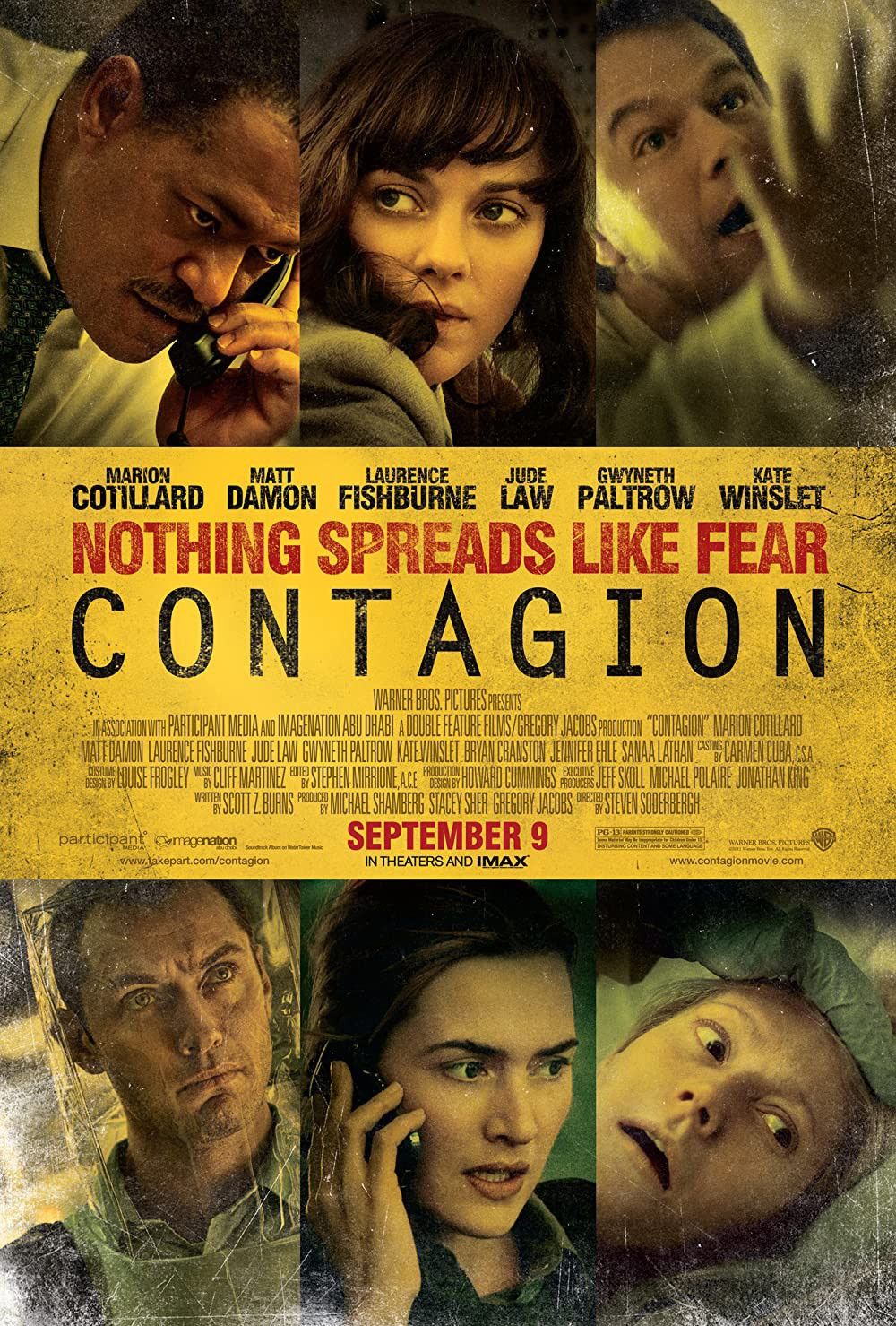 Warner Bros COVID19 Outbreak Contagion Pandemic Warner Bros Movie TShirt Size US L / EU 52-54 / 3 - 2 Thumbnail
