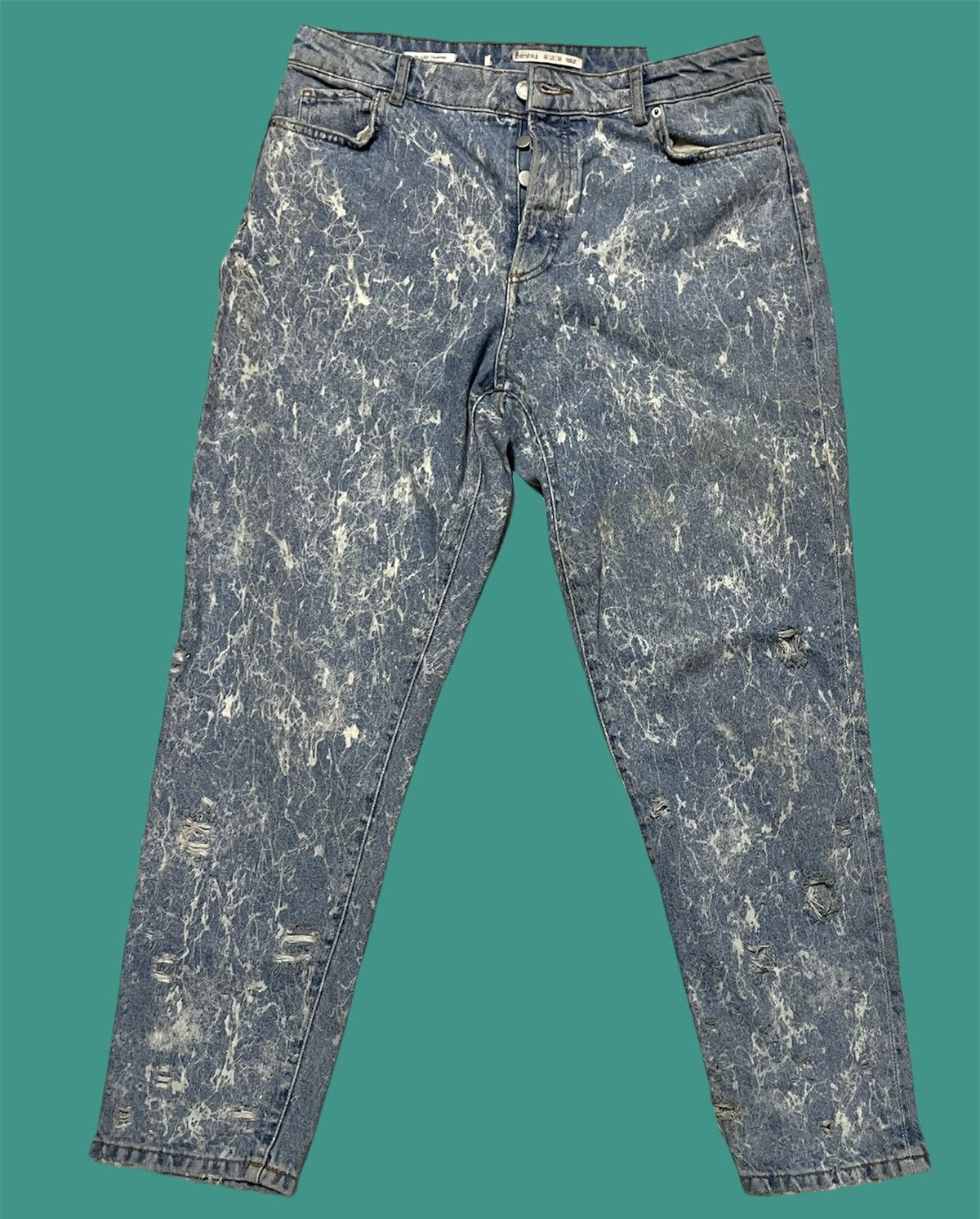 Bershka 🔻FINAL DROP🔻 Bershka Fashion ripped Relaxed fit Acid wash Grailed