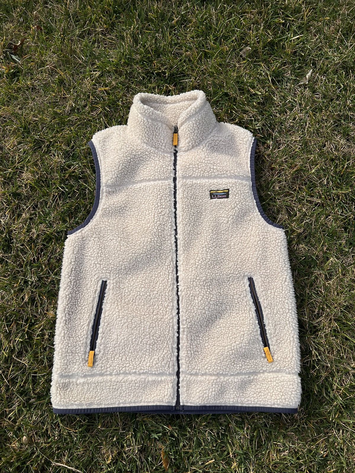 Vintage LL Bean Sherpa Vest Jacket