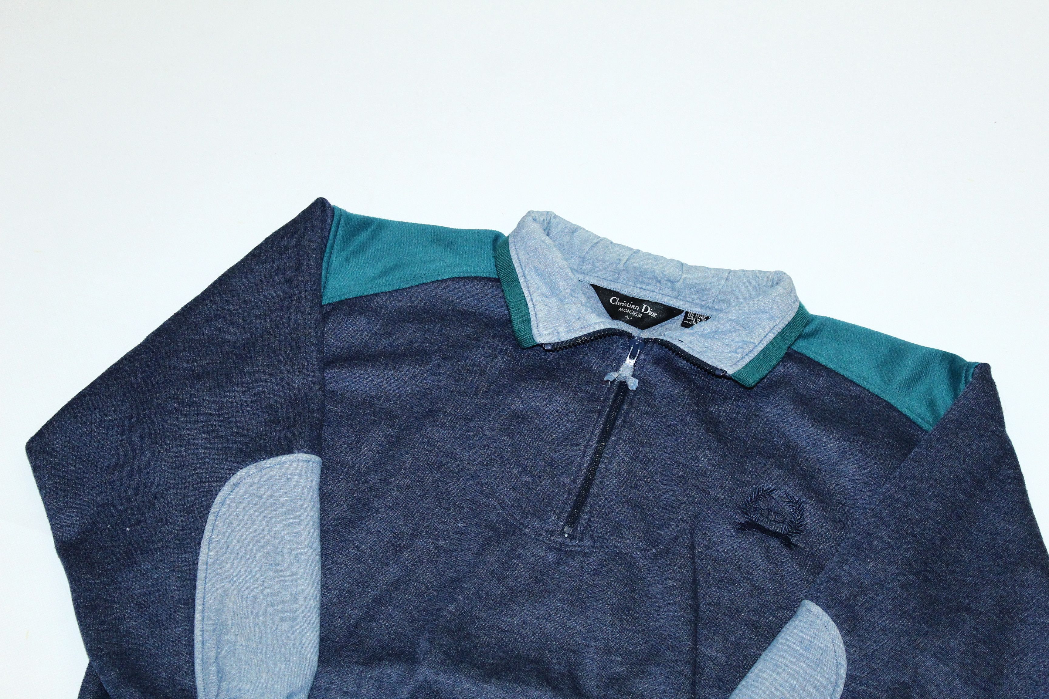 Christian Dior Monsieur 🔥🔥 90s Christian Dior Monsieur signatured 1/3 zip pullover Size US L / EU 52-54 / 3 - 9 Thumbnail