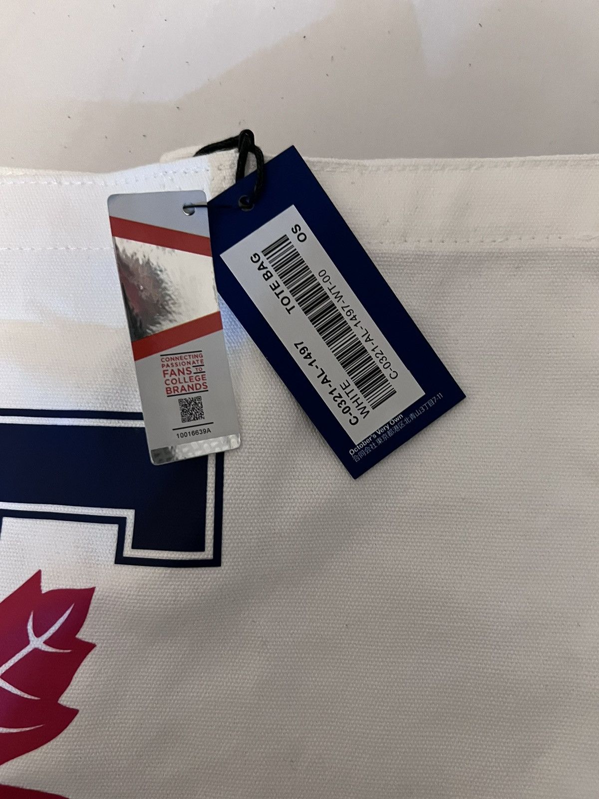 October's Very Own OVO X University of Toronto Tote Bag Size ONE SIZE - 3 Thumbnail