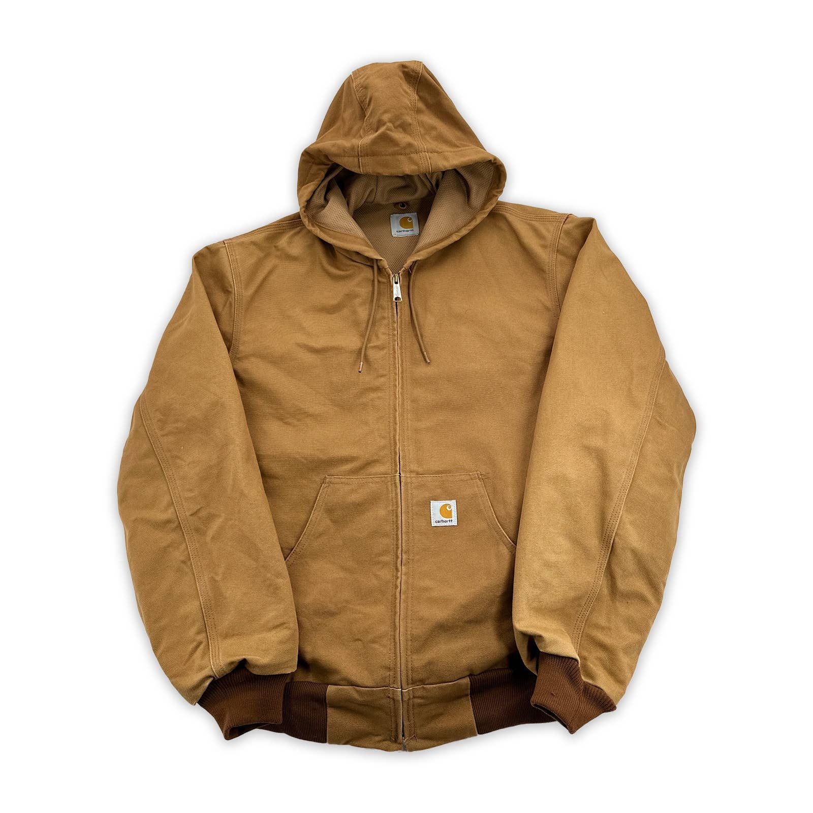 Carhartt Vintage Carhartt J131 BRN Thermal Lined Duck Active Jacket