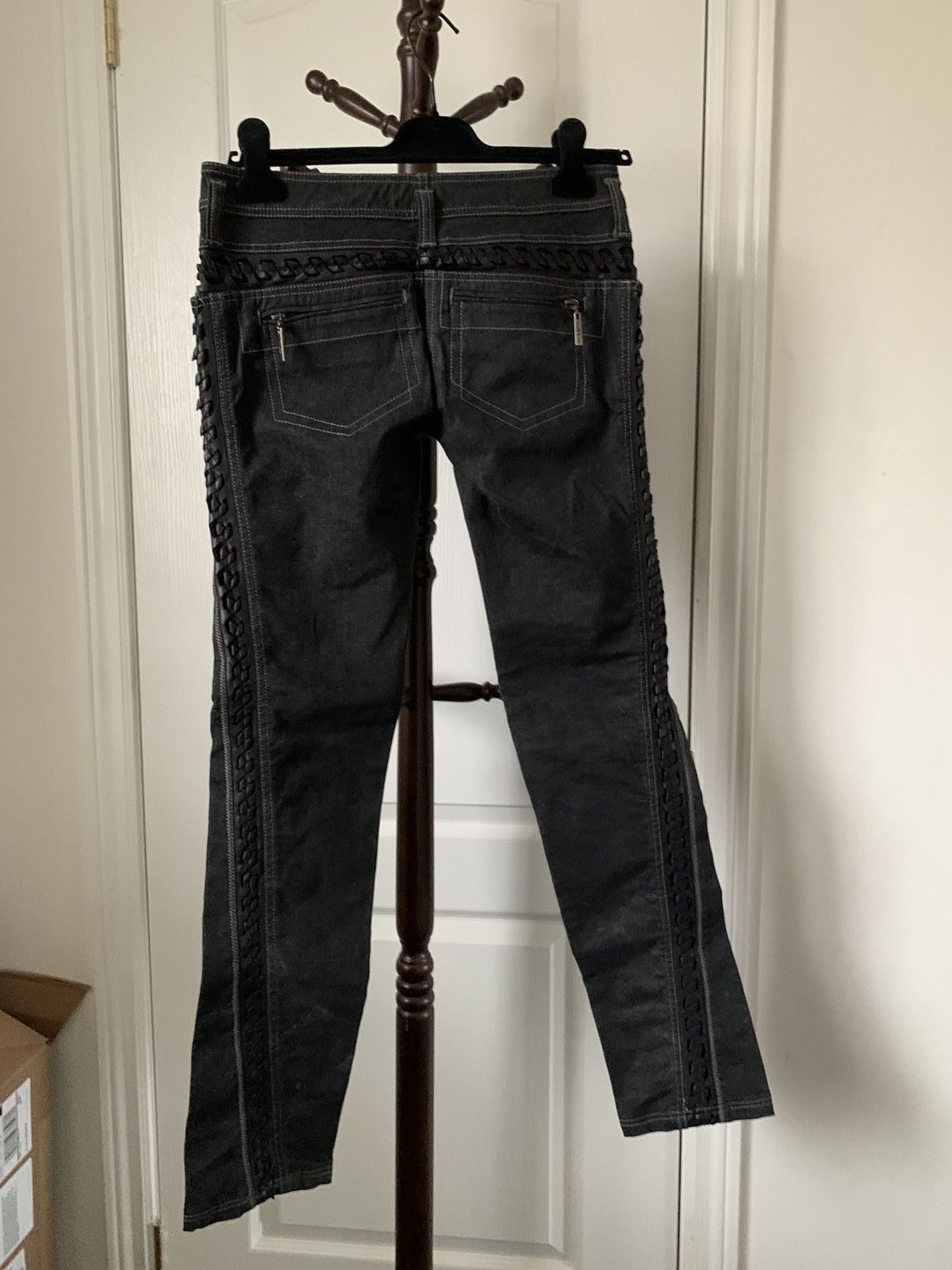 Dior Christian Dior Paris Lambskin Lined Jeans Size 26" / US 2 / IT 38 - 2 Thumbnail