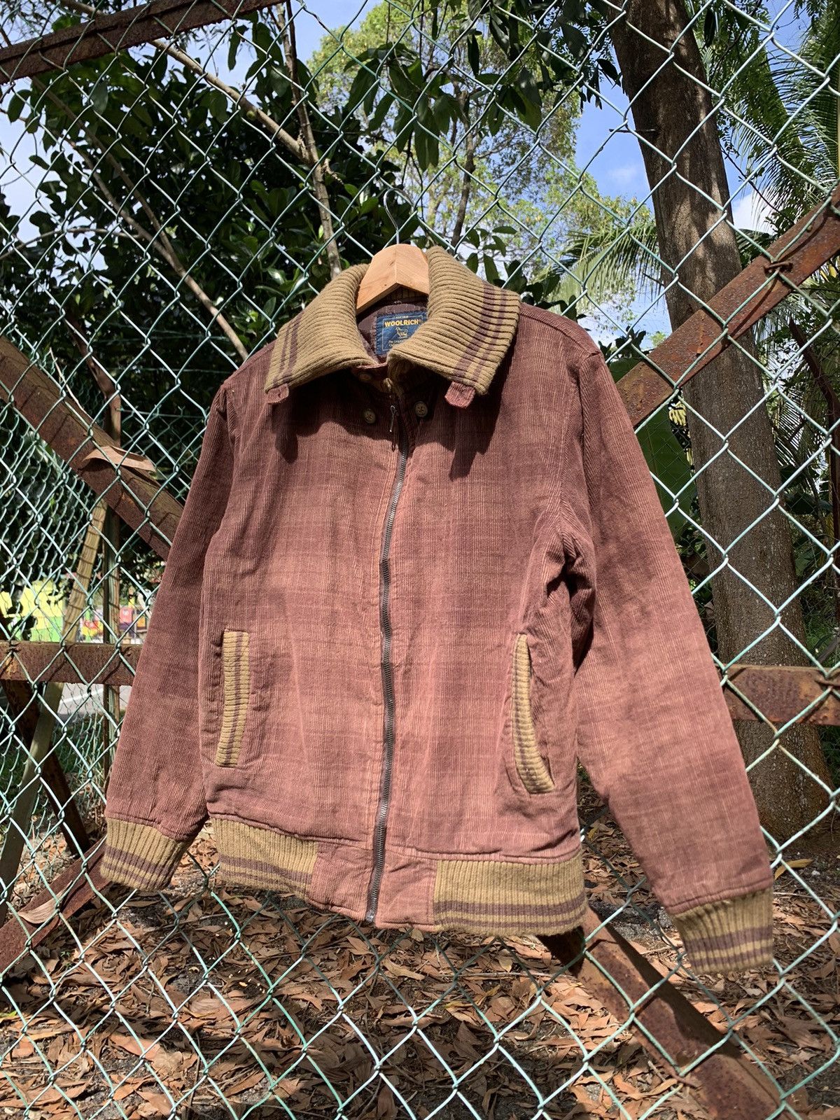 Streetwear Vintage Woolrich Woolen Mills WOOLRICH BROWN BEAUTIFUL CORDUROY JACKET Grailed