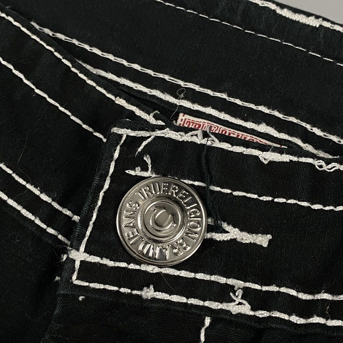 True Religion 00’S True Religion Black Cargo Shorts Size US 38 / EU 54 - 4 Thumbnail