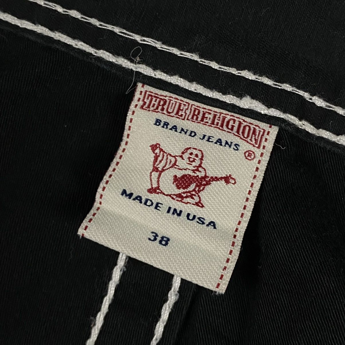 True Religion 00’S True Religion Black Cargo Shorts Size US 38 / EU 54 - 5 Thumbnail