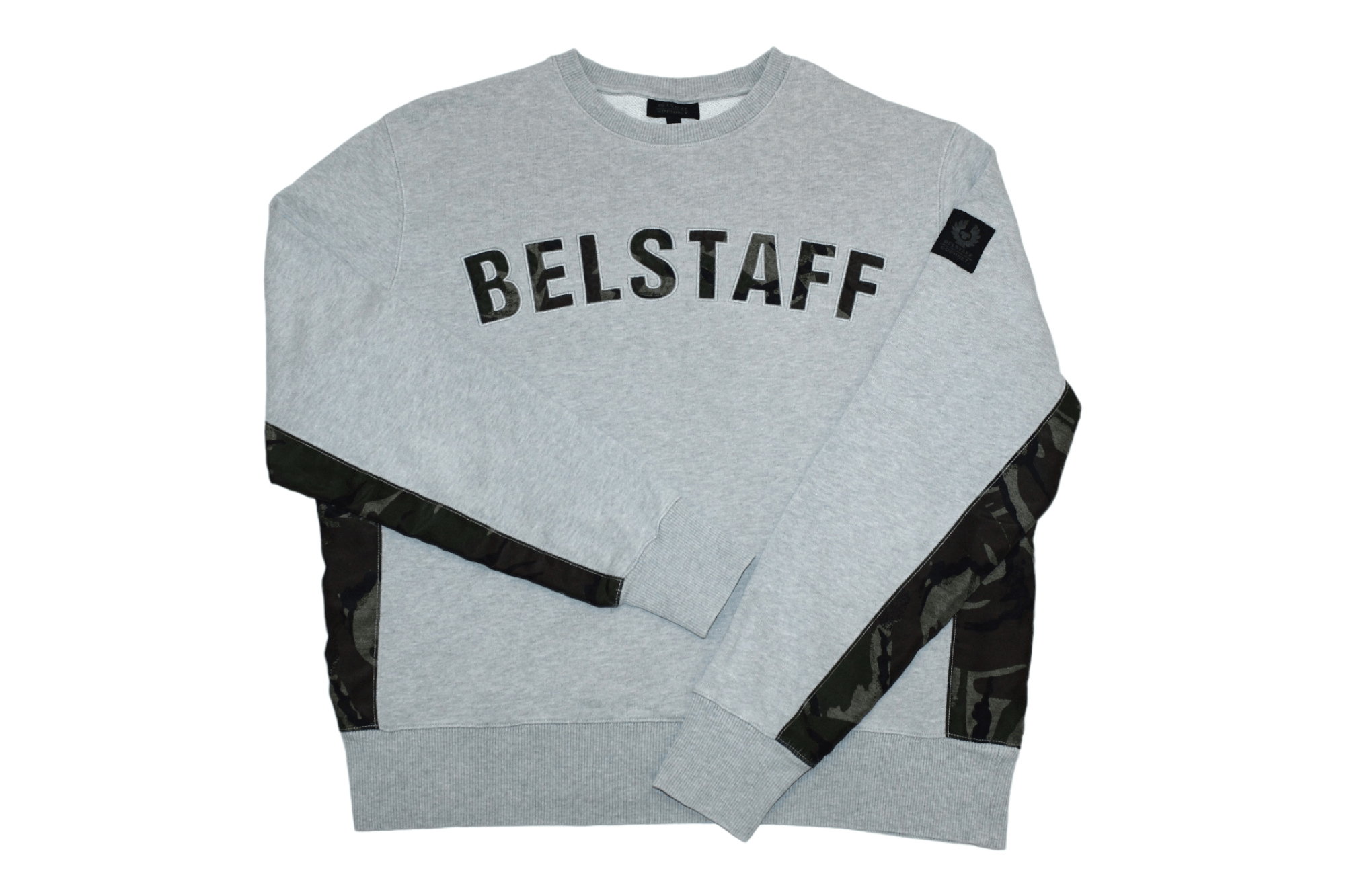 Belstaff Belstaff x Sophnet. Big Logo Baggy Sweatshirt camo inserts Size US M / EU 48-50 / 2 - 1 Thumbnail