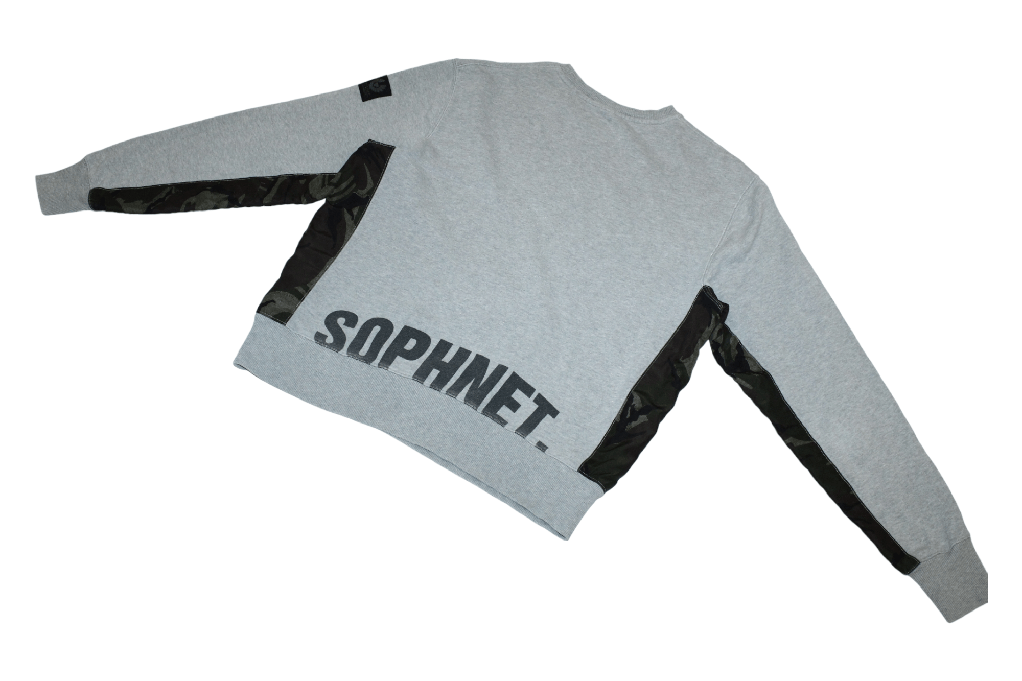 Belstaff Belstaff x Sophnet. Big Logo Baggy Sweatshirt camo inserts Size US M / EU 48-50 / 2 - 6 Thumbnail