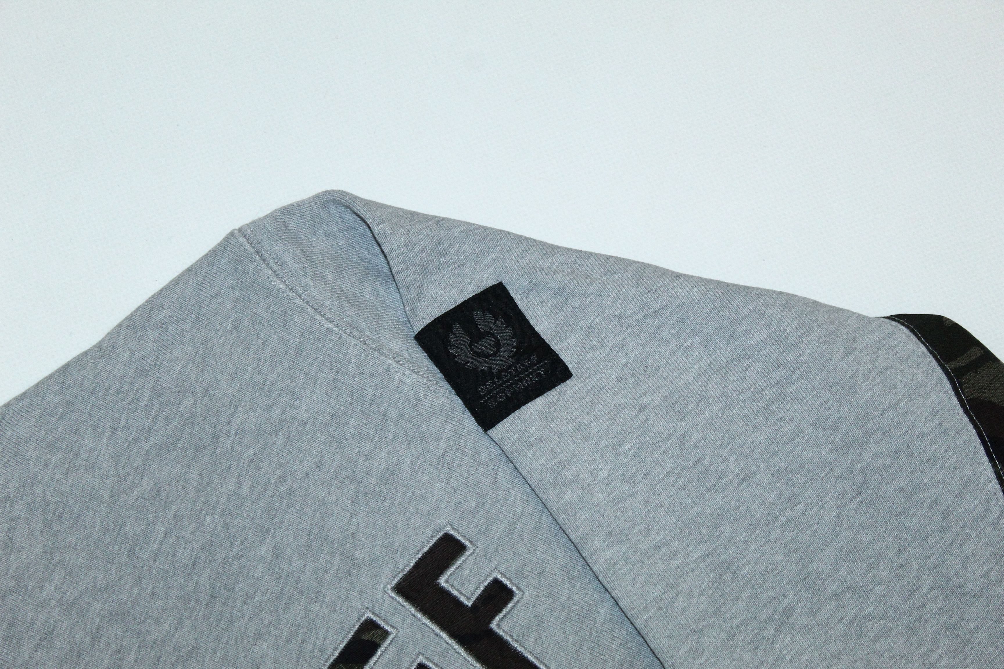 Belstaff Belstaff x Sophnet. Big Logo Baggy Sweatshirt camo inserts Size US M / EU 48-50 / 2 - 4 Thumbnail