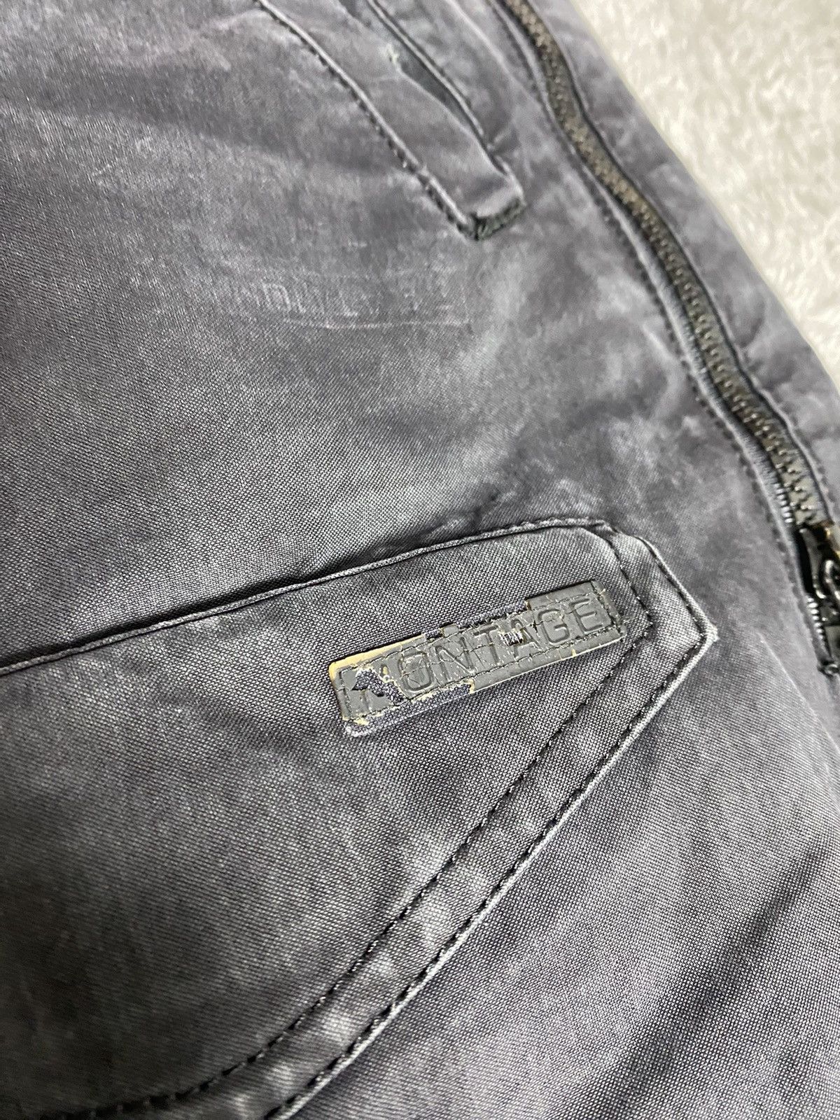 Montage Montage Cargo Zipper Pants. S0224 Size US 32 / EU 48 - 6 Thumbnail
