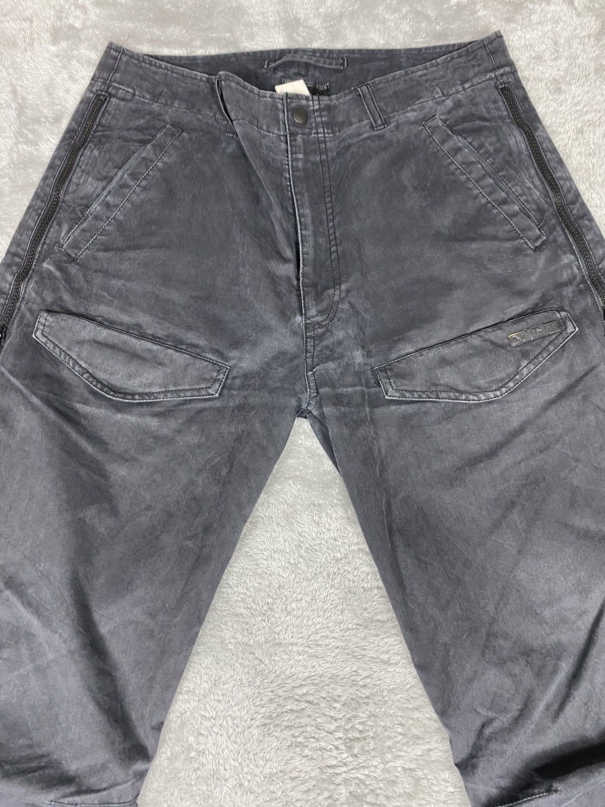 Montage Montage Cargo Zipper Pants. S0224 Size US 32 / EU 48 - 3 Thumbnail