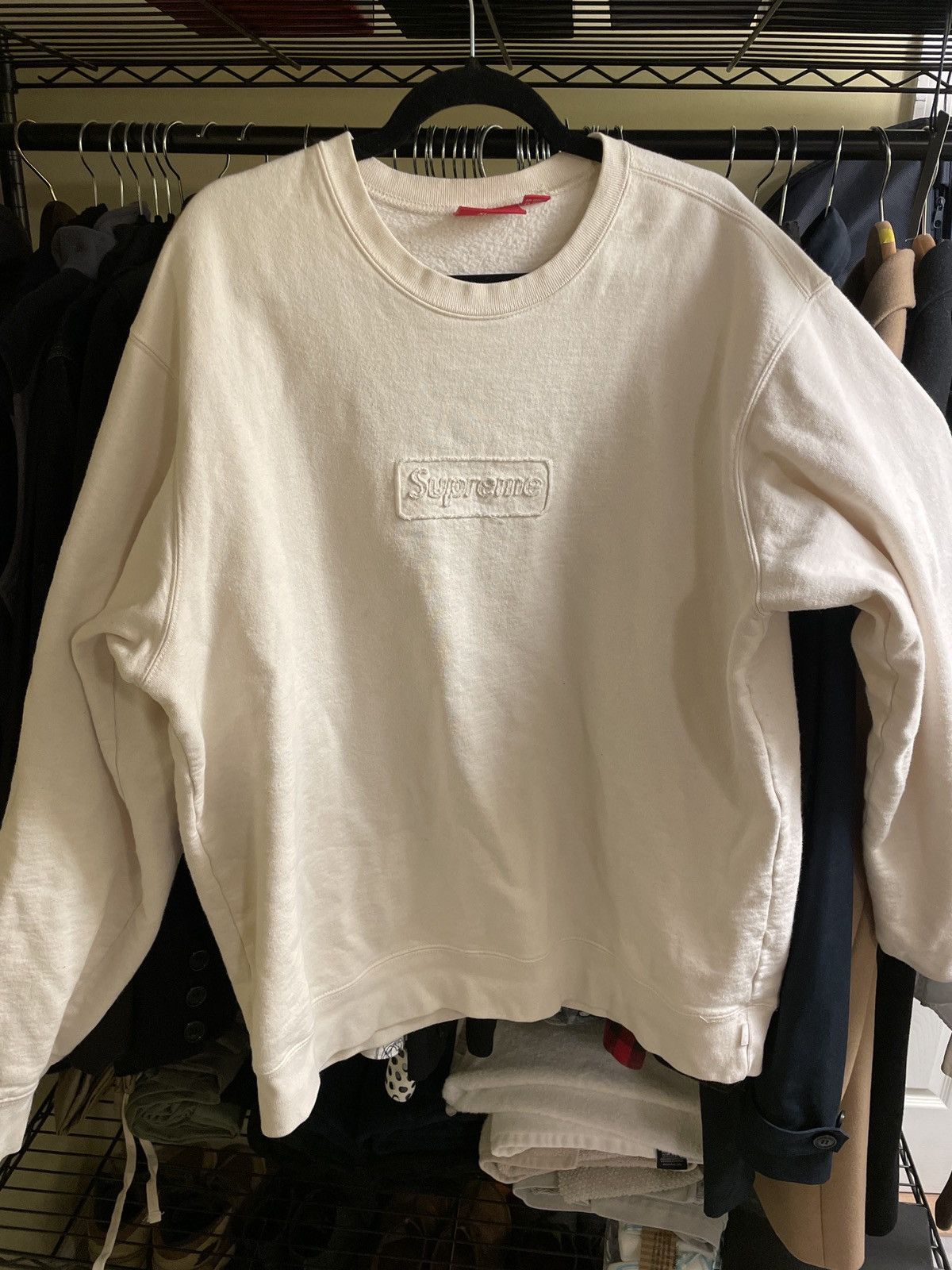 Supreme Cutout Logo XL natural 
