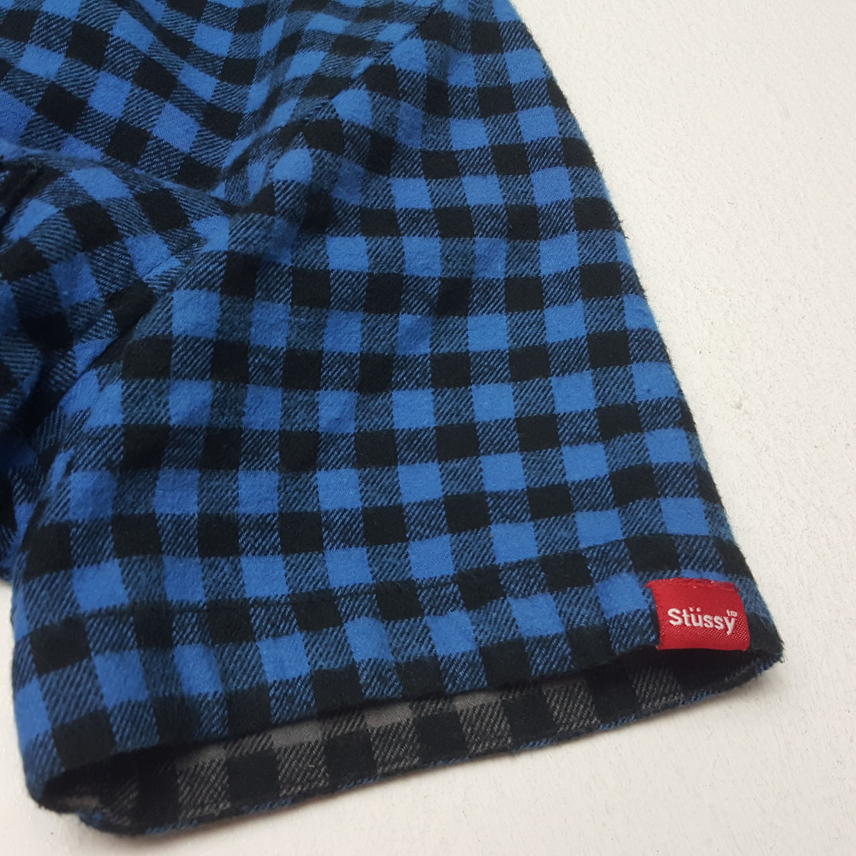 Stussy × Vintage STUSSY Streetwear Skateboard Custom Logo Style Shirt dp1 Size US M / EU 48-50 / 2 - 6 Thumbnail