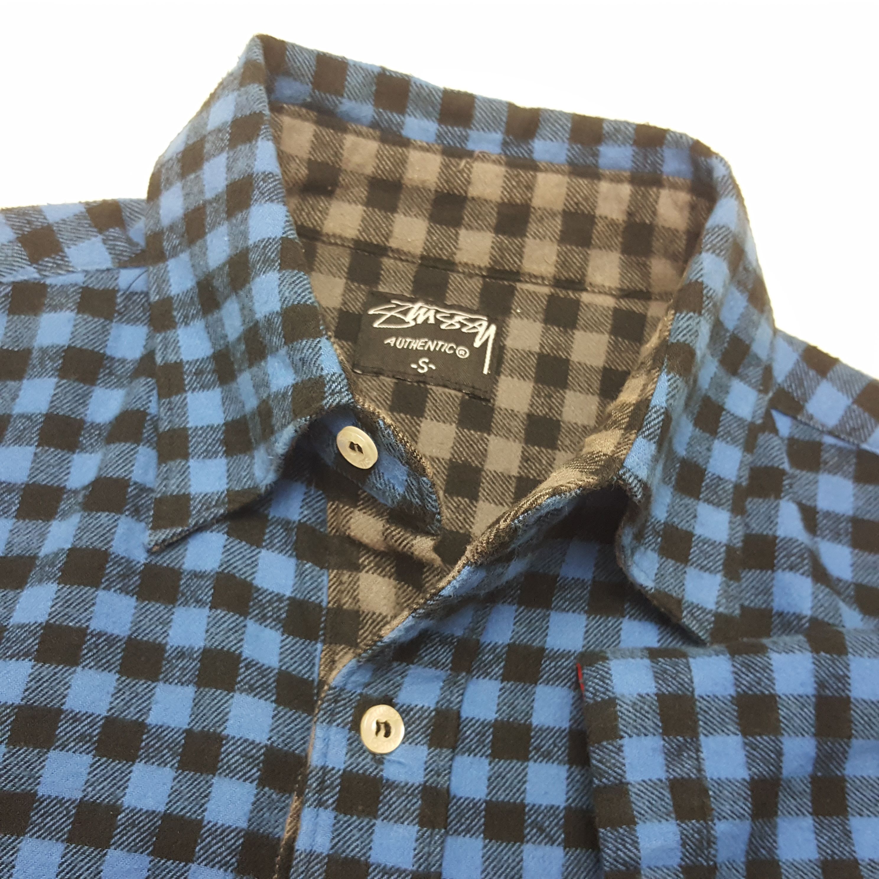 Stussy × Vintage STUSSY Streetwear Skateboard Custom Logo Style Shirt dp1 Size US M / EU 48-50 / 2 - 7 Thumbnail