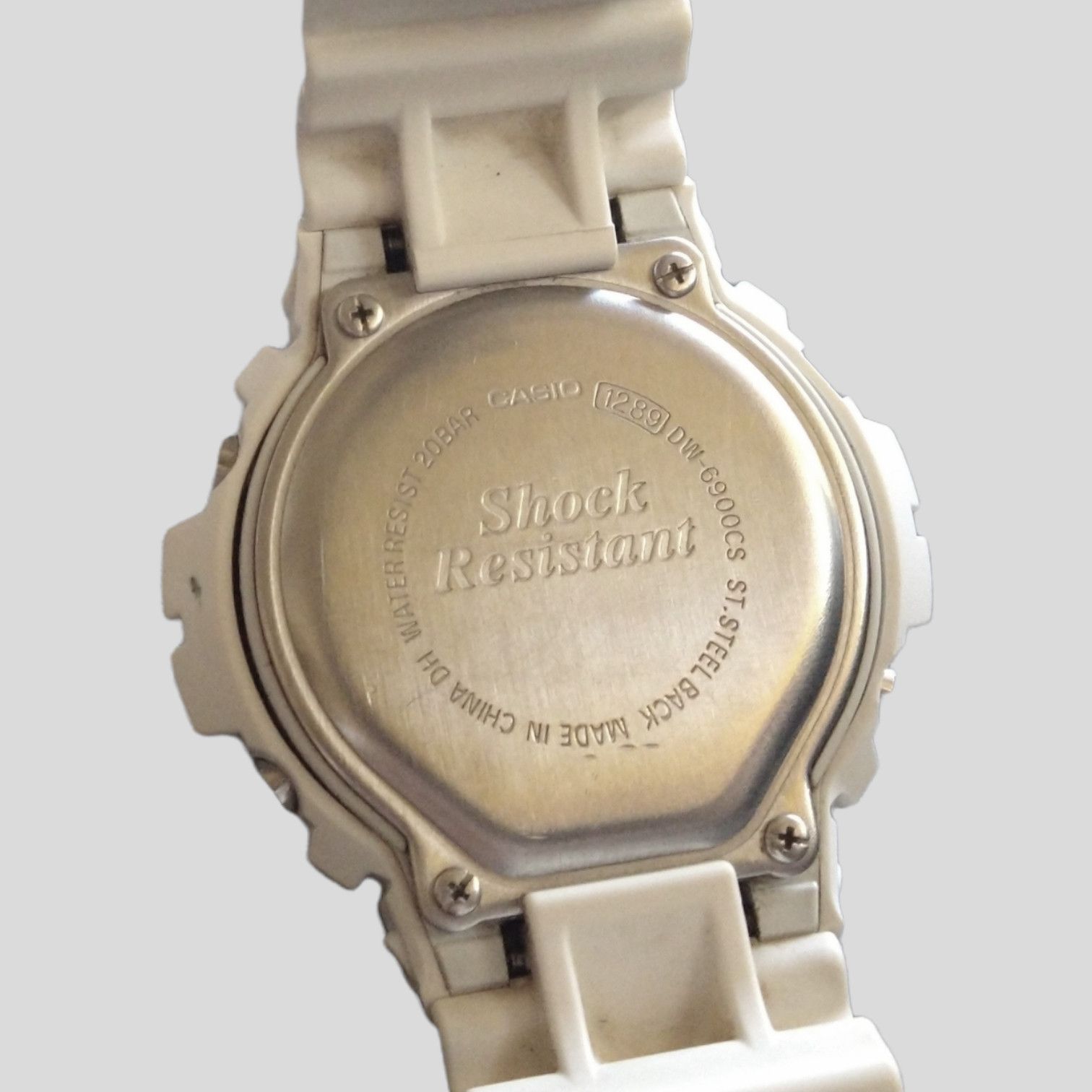 Casio Casio G-Shock DW-6900-CS-7 White Watch Green Purple White Size ONE SIZE - 10 Thumbnail