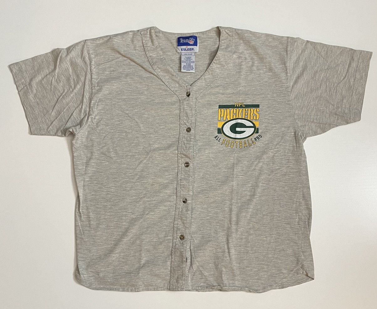 image of Nfl Green Bay Packers Jersey Football Superbowl in Grey, Men's (Size Large)