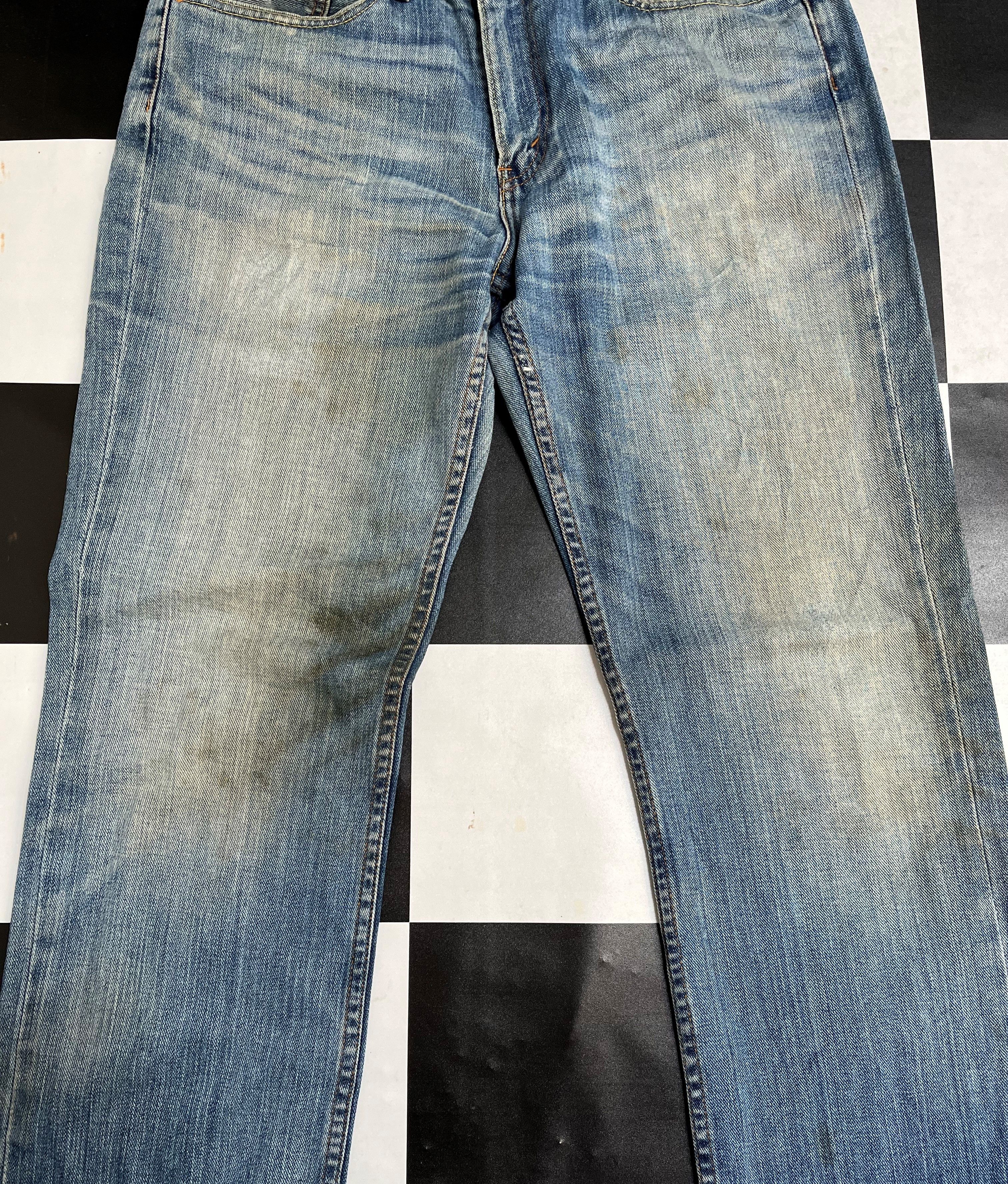 Levi's × Vintage Vintage Levis 514 Denim Jeans L185 Size US 35 - 3 Thumbnail