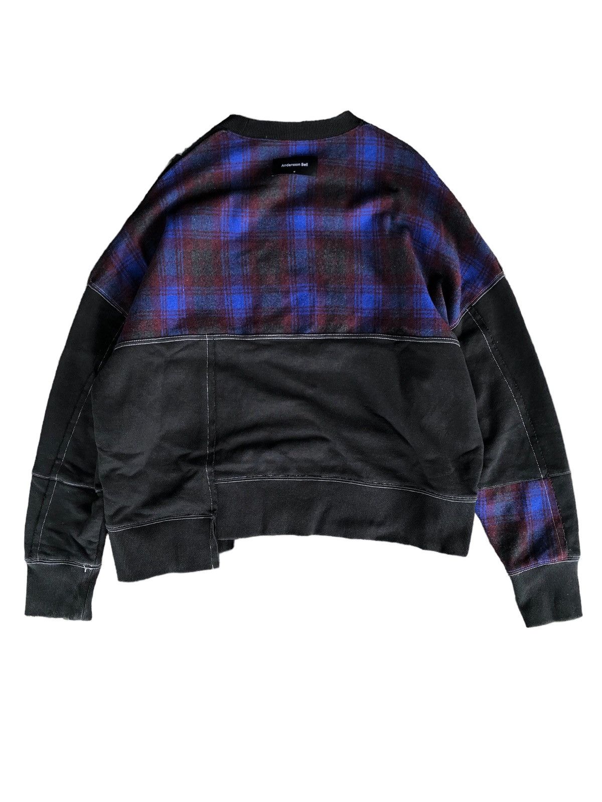 Andersson Bell ANDERSSON BELL UNISEX STITCH POINT WOOL PATCH SWEATSHIRT Size US M / EU 48-50 / 2 - 1 Thumbnail