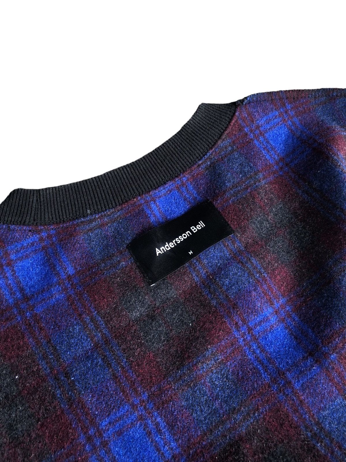 Andersson Bell ANDERSSON BELL UNISEX STITCH POINT WOOL PATCH SWEATSHIRT Size US M / EU 48-50 / 2 - 8 Thumbnail