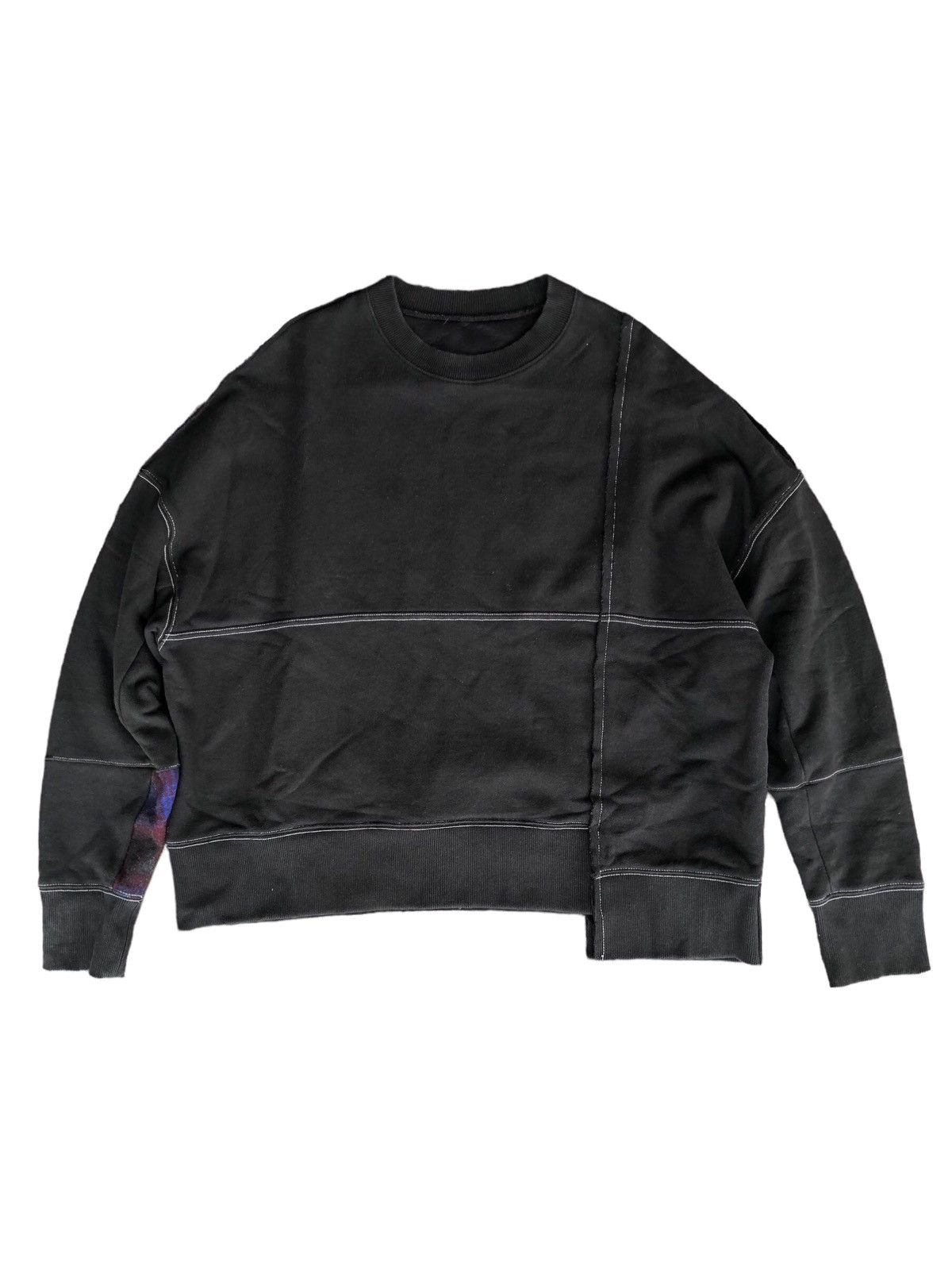 Andersson Bell ANDERSSON BELL UNISEX STITCH POINT WOOL PATCH SWEATSHIRT Size US M / EU 48-50 / 2 - 3 Thumbnail