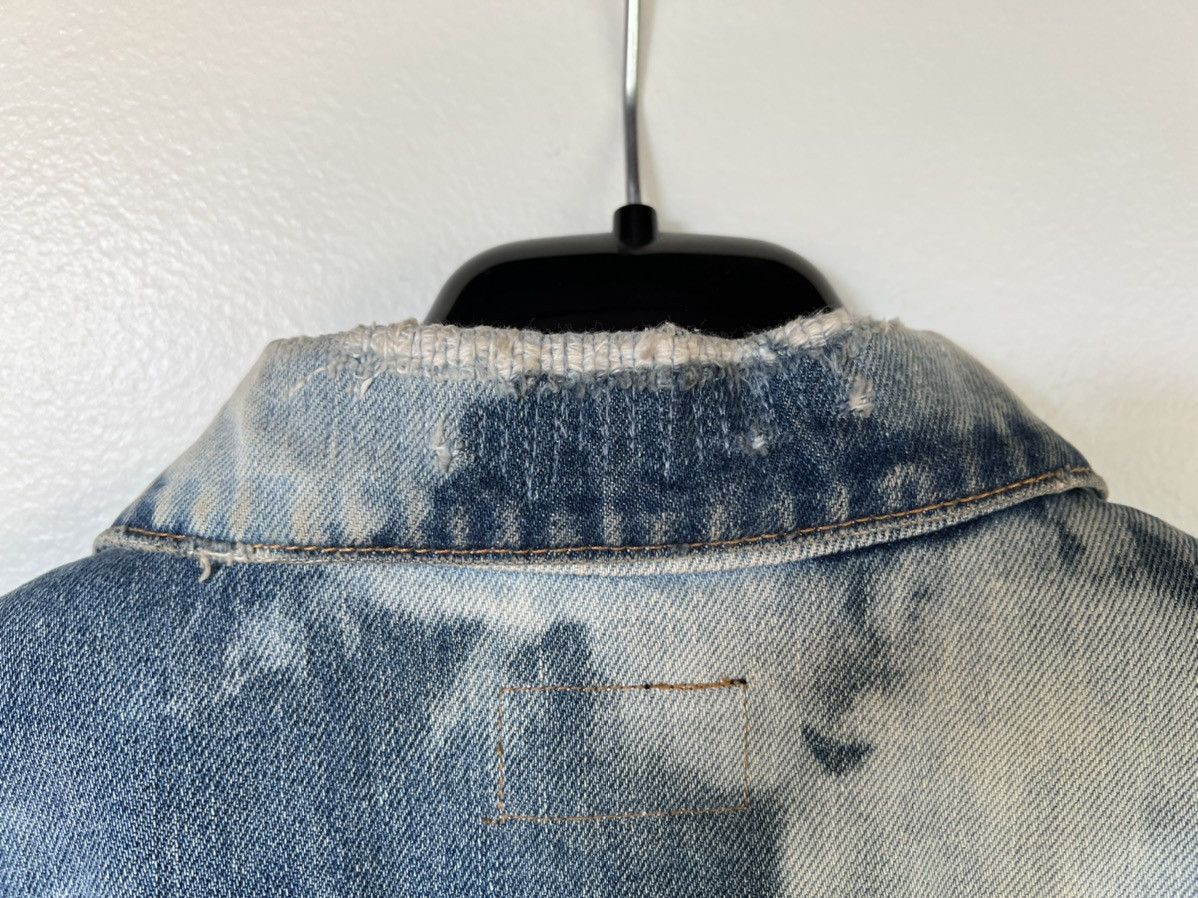 Hedi Slimane × Saint Laurent Paris SAINT LAURENT SURF SOUND PUNK BLEACHED DENIM JACKET SIZE M Size US M / EU 48-50 / 2 - 5 Thumbnail