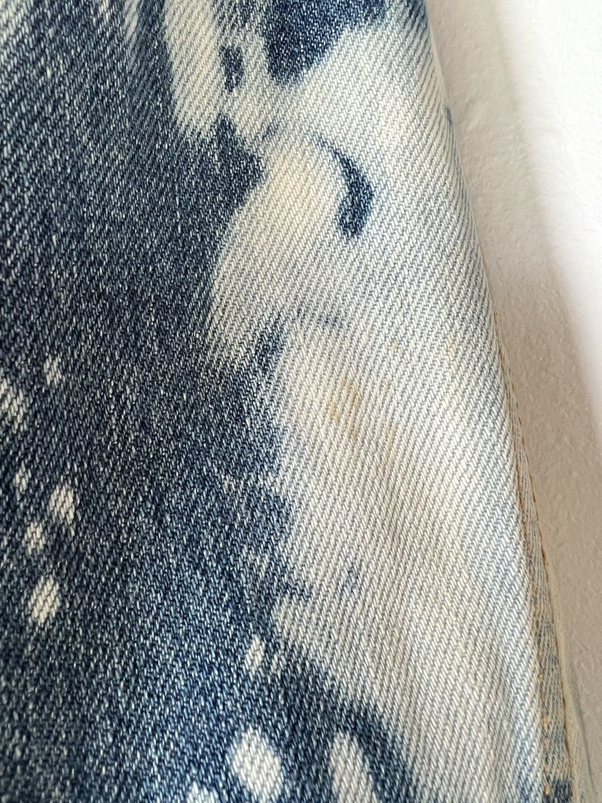 Hedi Slimane × Saint Laurent Paris SAINT LAURENT SURF SOUND PUNK BLEACHED DENIM JACKET SIZE M Size US M / EU 48-50 / 2 - 10 Thumbnail