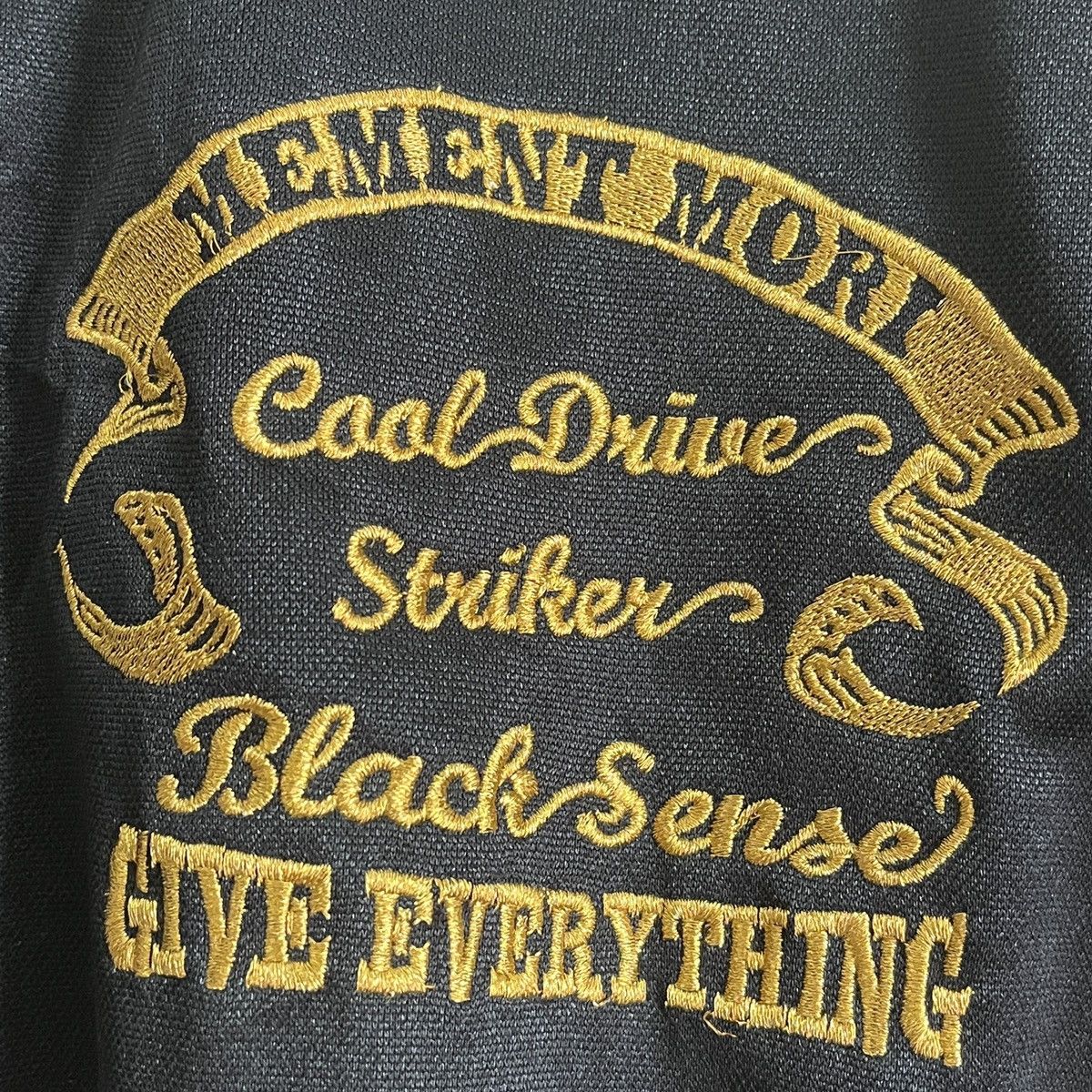 Seditionaries × Vintage Rare Embroidery Black Sense Justice Sympathy Mistic Religion Size US XXL / EU 58 / 5 - 20 Thumbnail