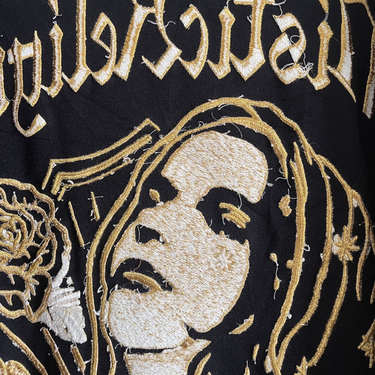 Seditionaries × Vintage Rare Embroidery Black Sense Justice Sympathy Mistic Religion Size US XXL / EU 58 / 5 - 10 Thumbnail