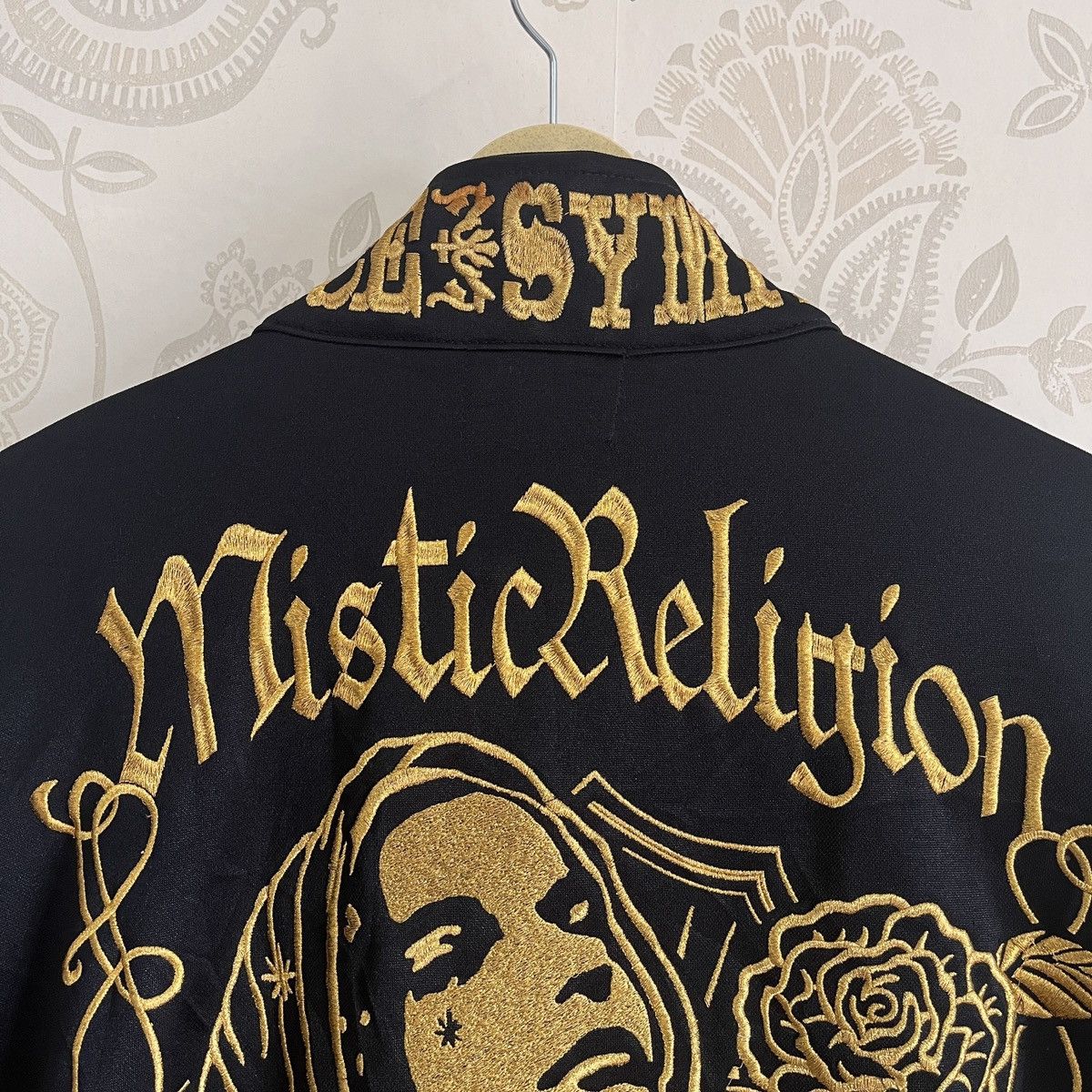Seditionaries × Vintage Rare Embroidery Black Sense Justice Sympathy Mistic Religion Size US XXL / EU 58 / 5 - 22 Thumbnail