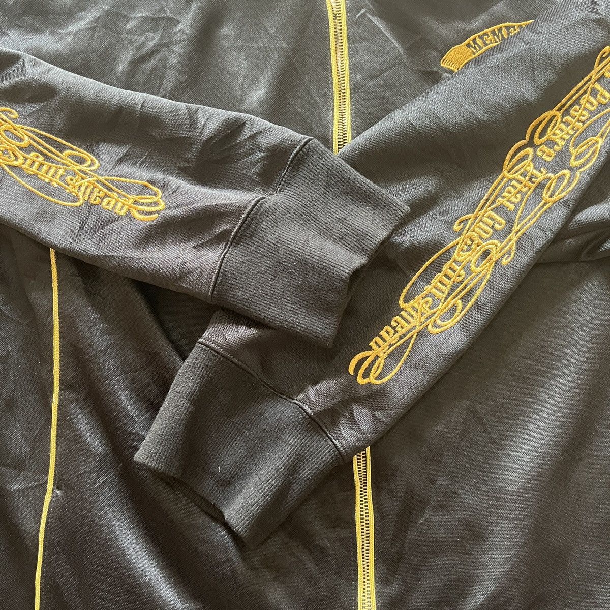 Seditionaries × Vintage Rare Embroidery Black Sense Justice Sympathy Mistic Religion Size US XXL / EU 58 / 5 - 6 Thumbnail