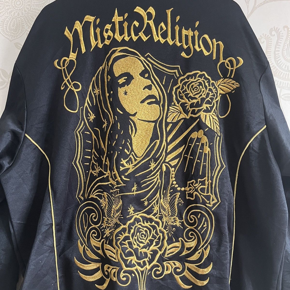 Seditionaries × Vintage Rare Embroidery Black Sense Justice Sympathy Mistic Religion Size US XXL / EU 58 / 5 - 15 Thumbnail