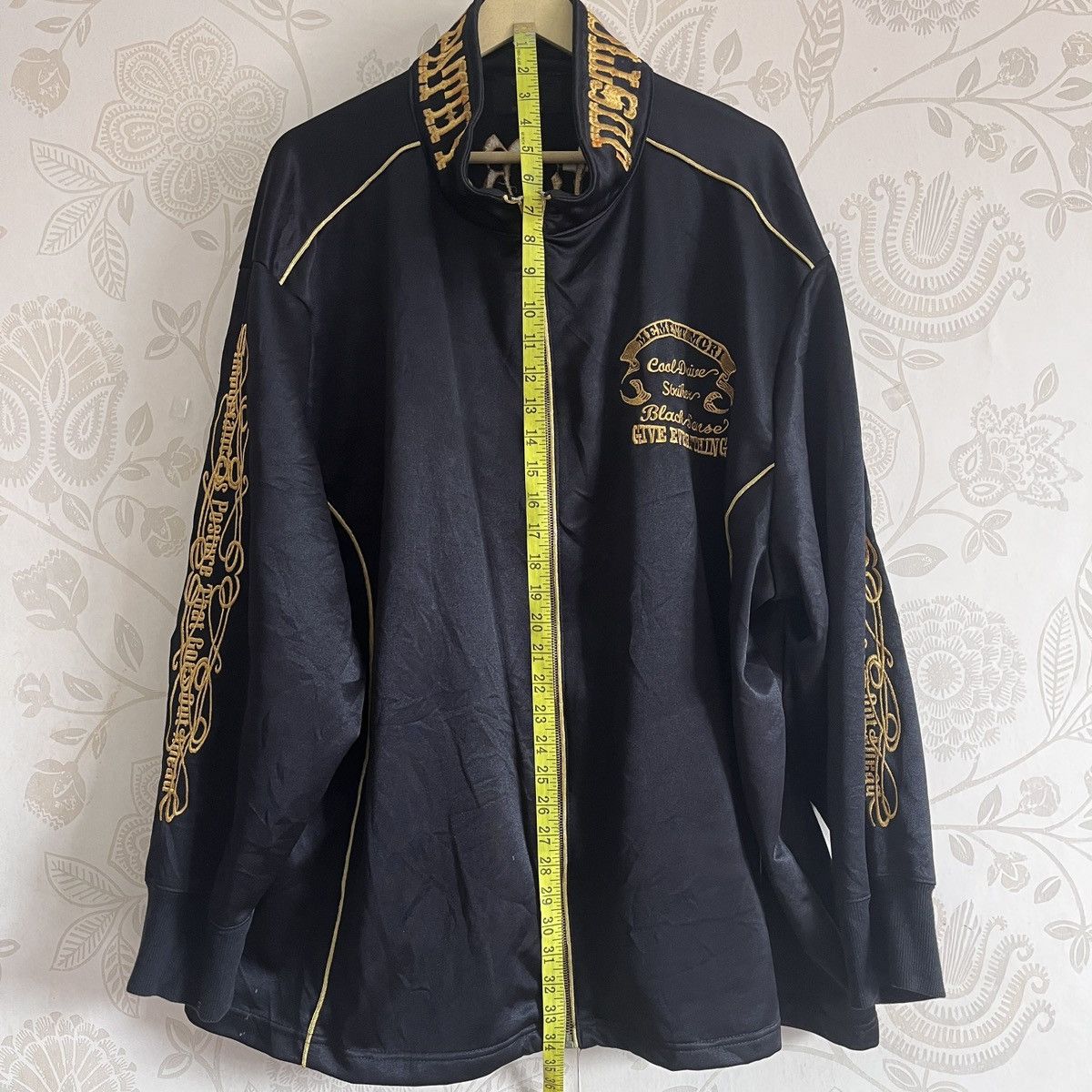Seditionaries × Vintage Rare Embroidery Black Sense Justice Sympathy Mistic Religion Size US XXL / EU 58 / 5 - 2 Thumbnail