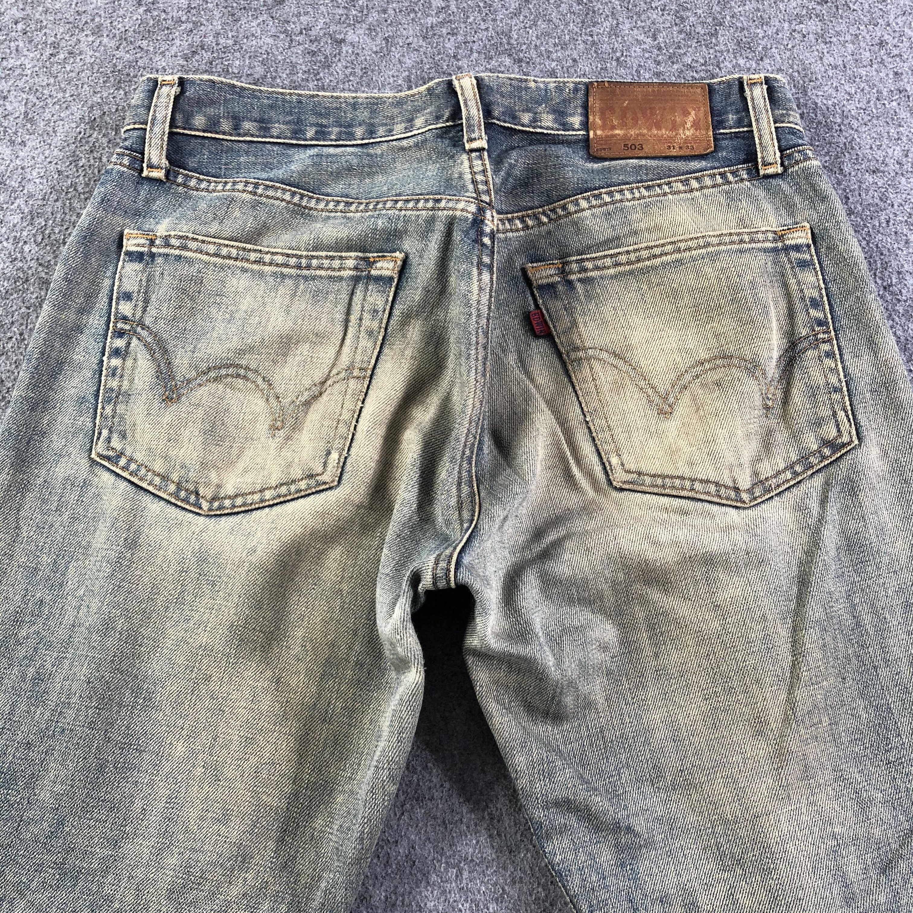 Edwin × Japanese Brand × Vintage Vintage Edwin 503 Jeans-J2705 Size US 32 / EU 48 - 4 Thumbnail