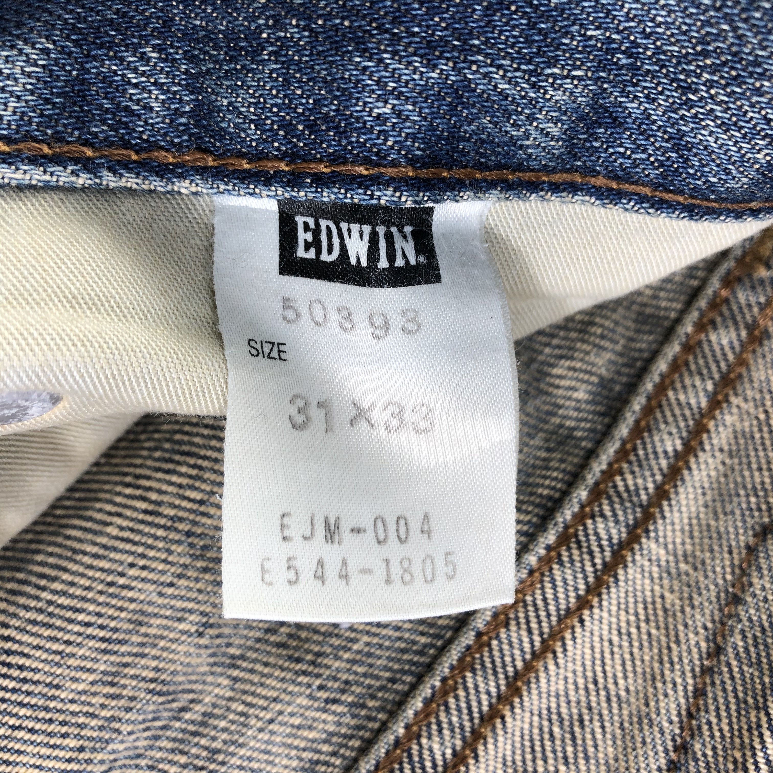 Edwin × Japanese Brand × Vintage Vintage Edwin 503 Jeans-J2705 Size US 32 / EU 48 - 9 Thumbnail