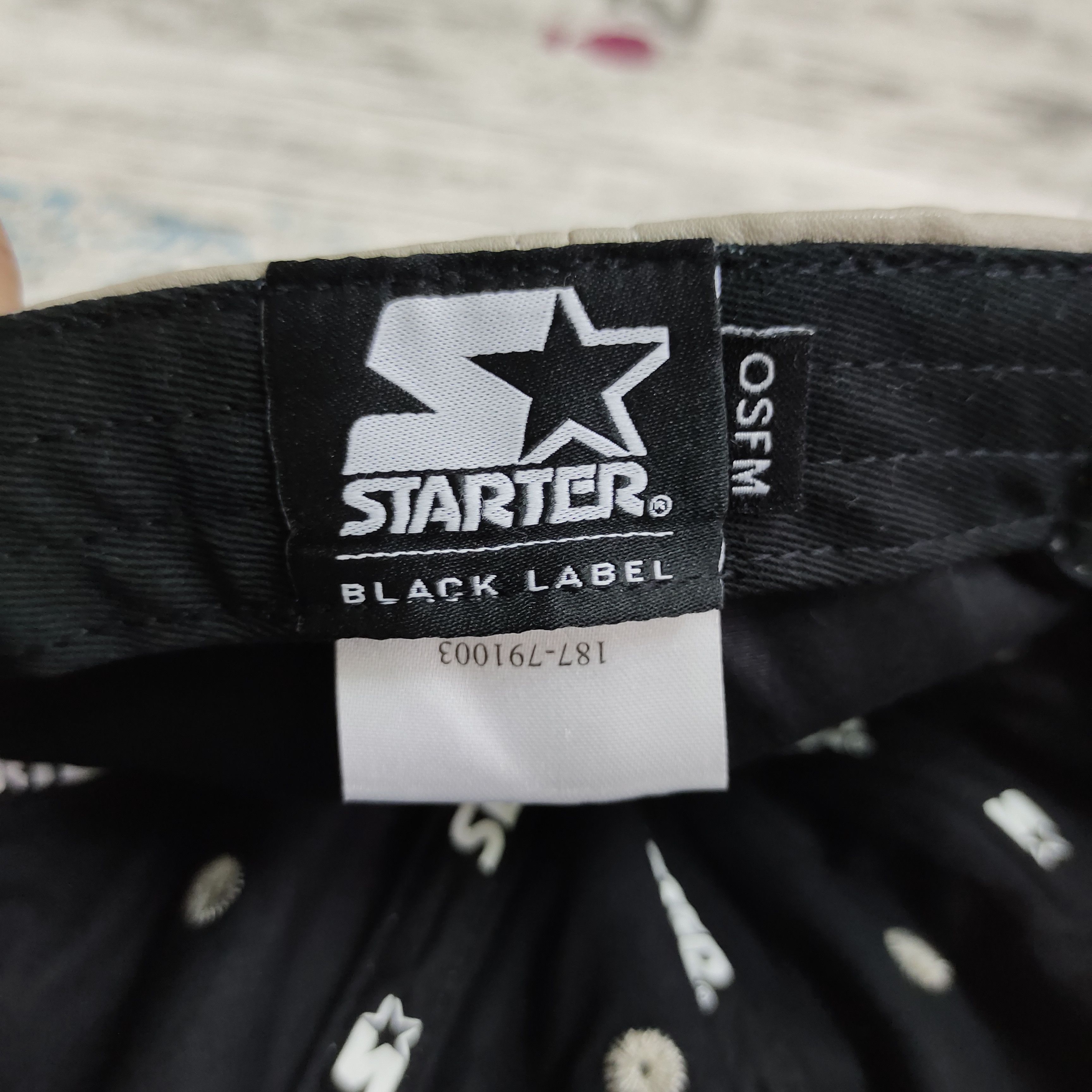 Starter Yokohama Baystar Japan Baseball Cap By Starter Black Label Size ONE SIZE - 8 Thumbnail