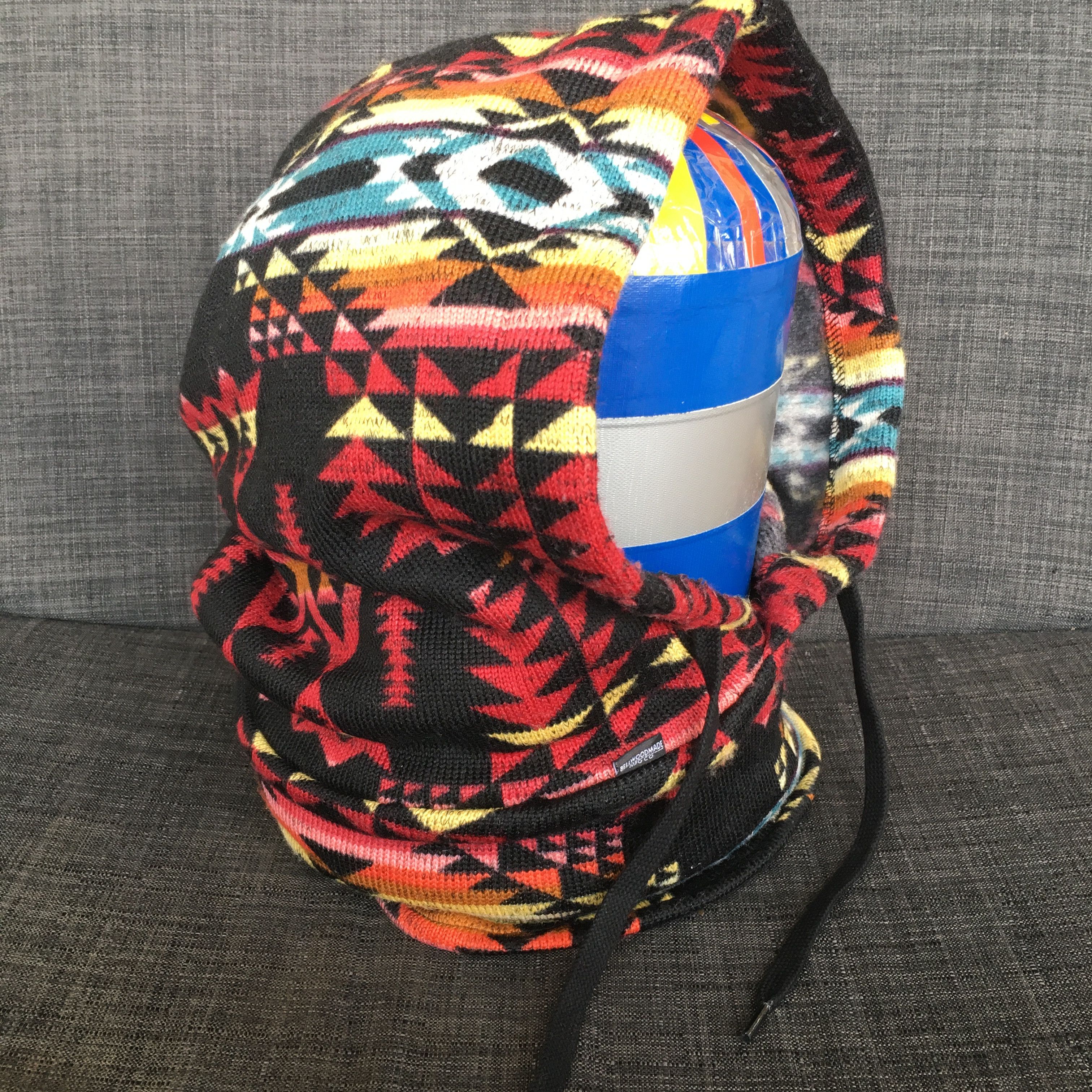 Bellwood BELLWOOD Solid / Neon / Mix Native / Camo Hoodie Hats Size ONE SIZE - 3 Thumbnail