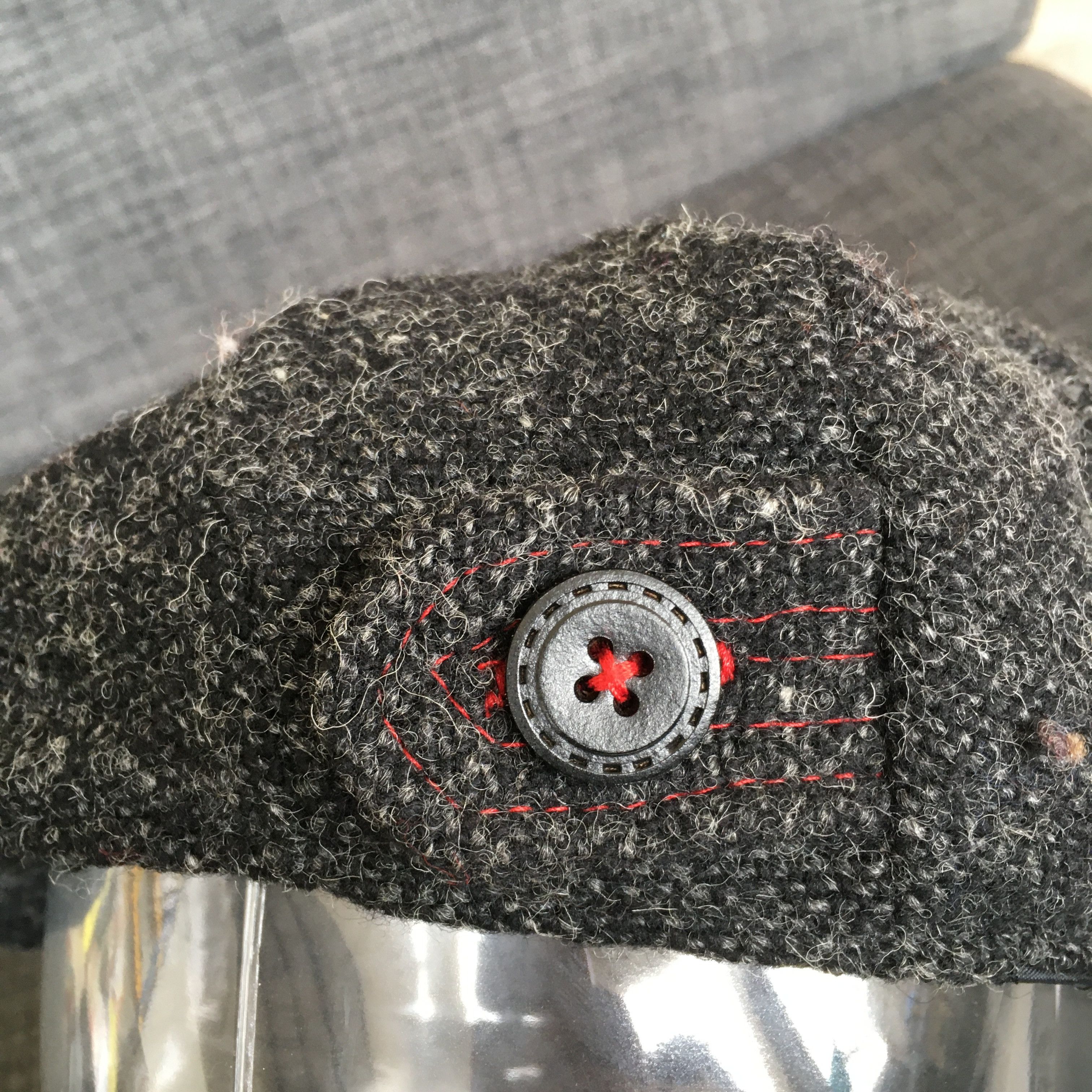 Vintage GREVI Made In Italy Wool Flat Cap Size ONE SIZE - 6 Thumbnail