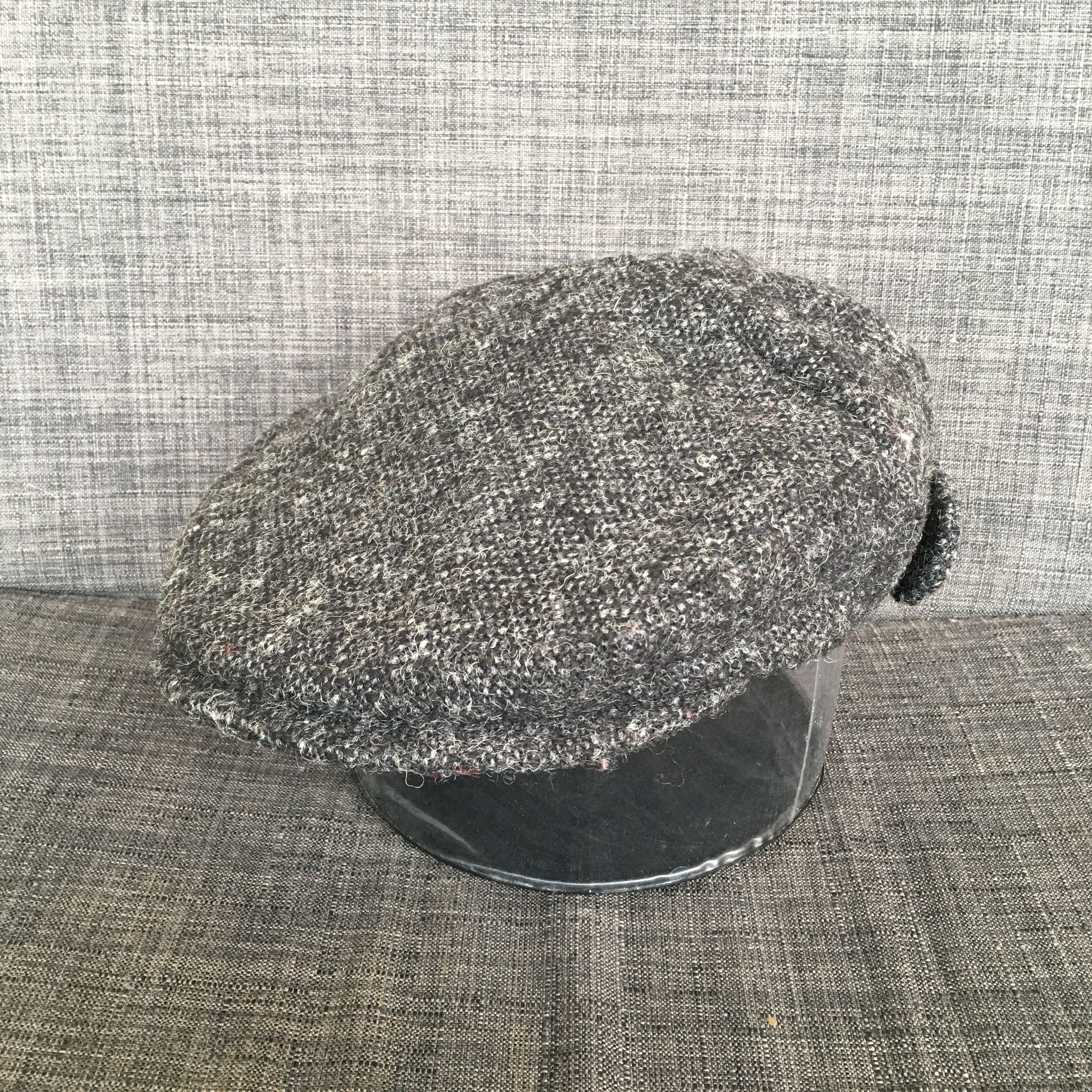 Vintage GREVI Made In Italy Wool Flat Cap Size ONE SIZE - 1 Thumbnail